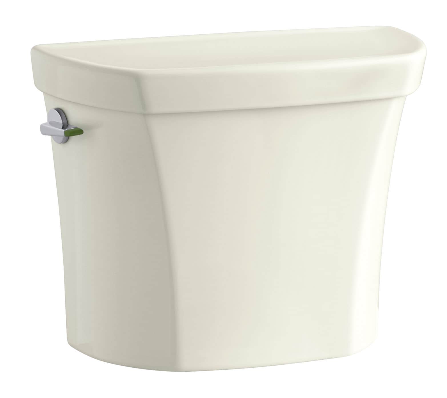 KOHLER 4458-96 Wellworth Biscuit 1.6 -GPF Single -Flush High Efficiency Toilet Tank