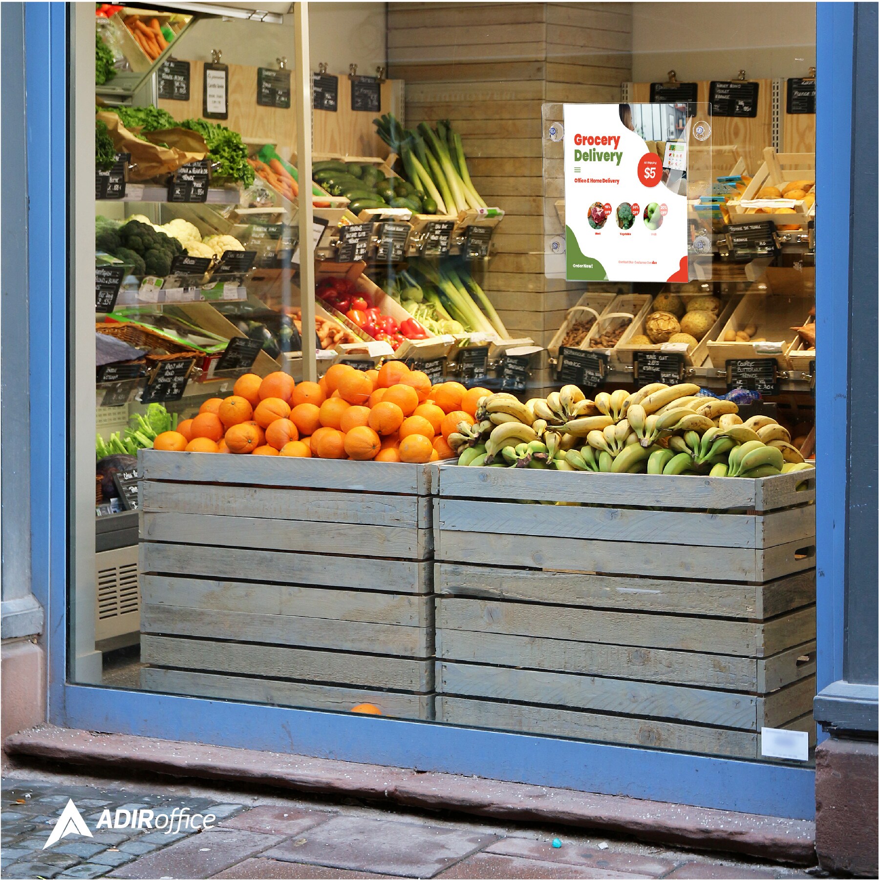 AdirOffice ADI639-8511-WSH-6 Sign-Holders - View #11