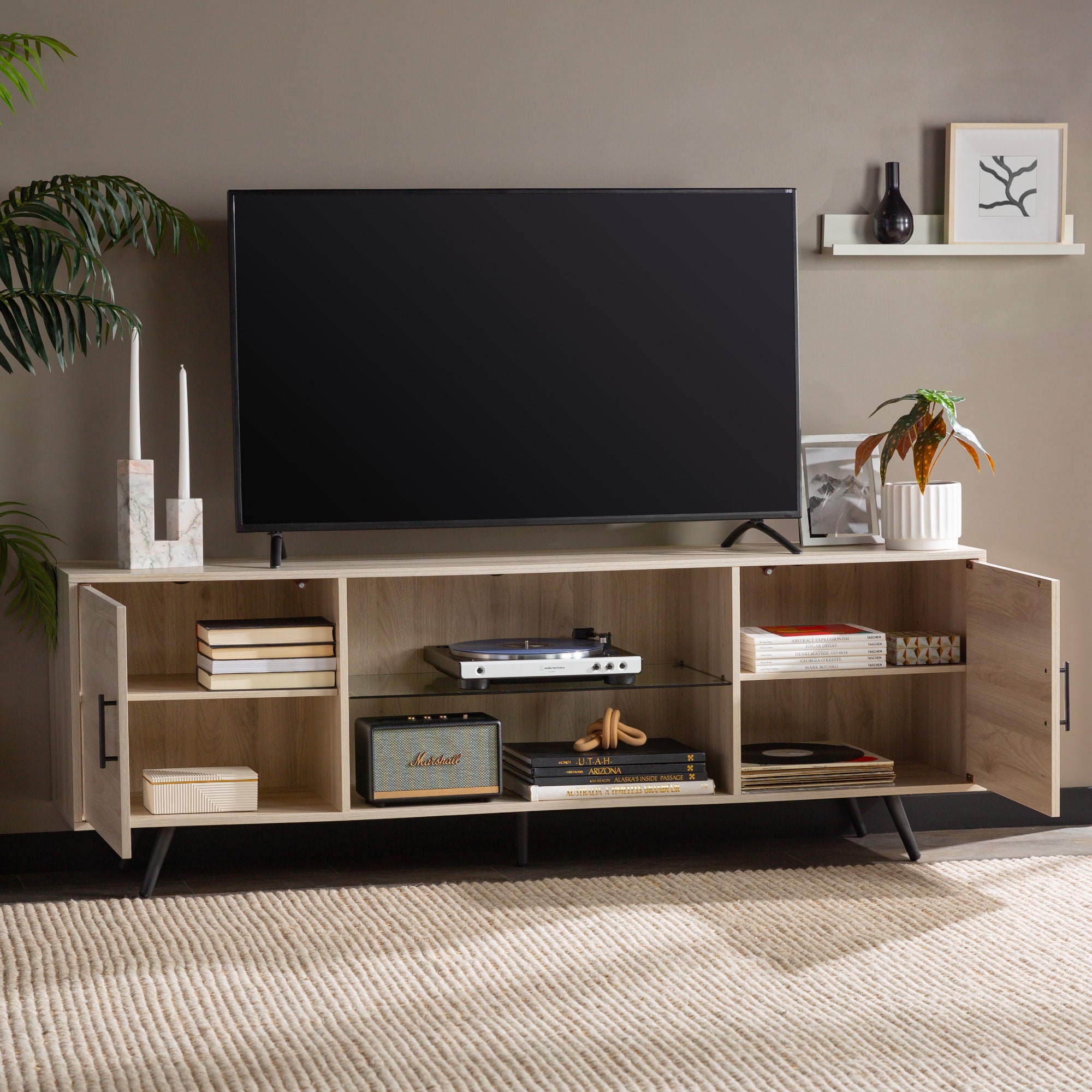 Walker Edison LW70NORBH Tv-Stands - View #5