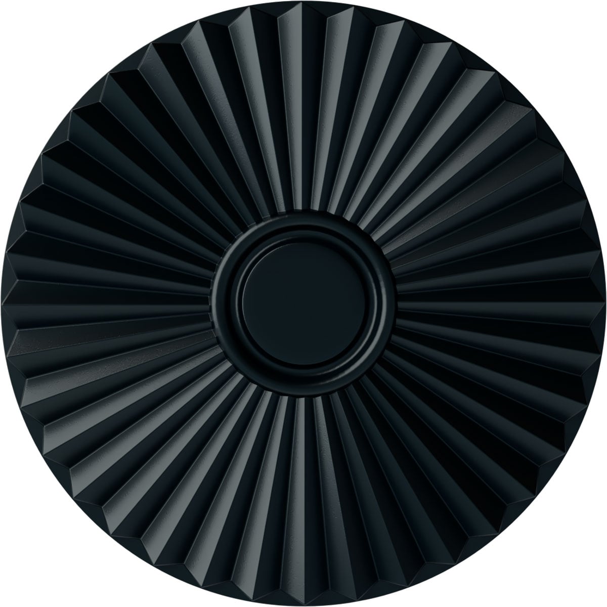 Ekena Millwork CM20SHNSF Shakuras 19.75-in W x 19.75-in L Night Shade Polyurethane Ceiling Medallion
