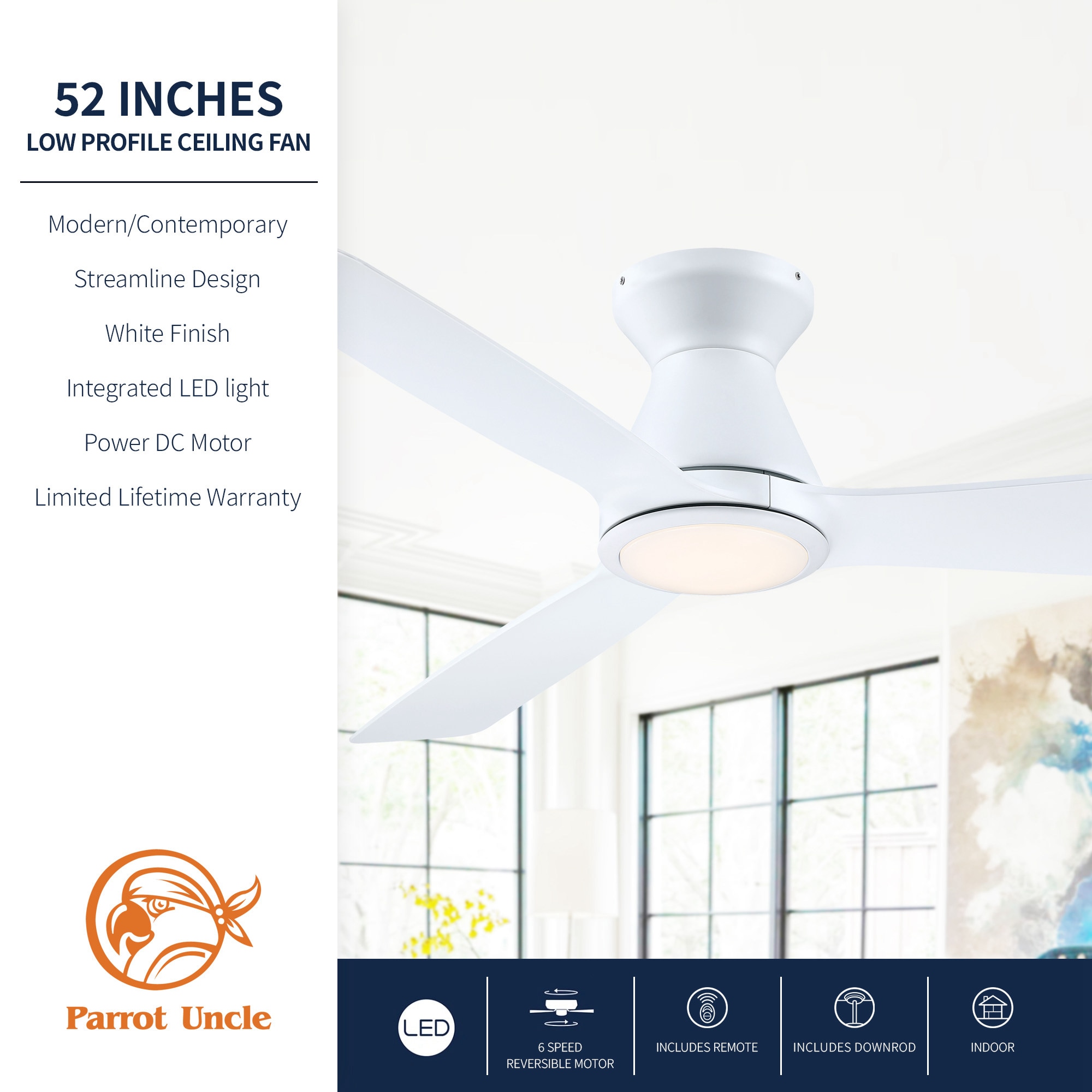 Parrot Uncle BBHDA199A Ceiling-Fans - View #6
