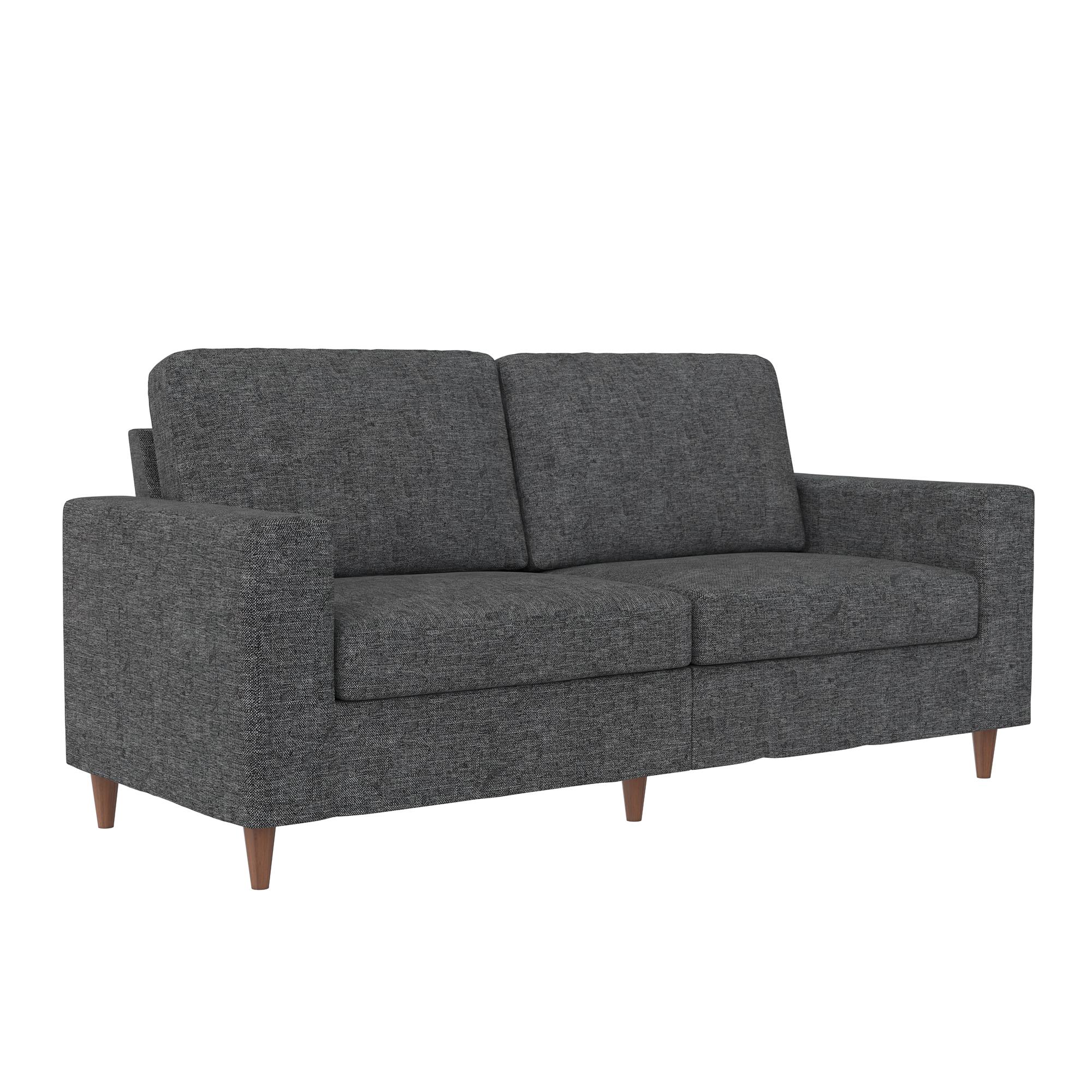 DHP 75-in Modern Dark Gray Linen Sofa in the Couches, Sofas & Loveseats  department at