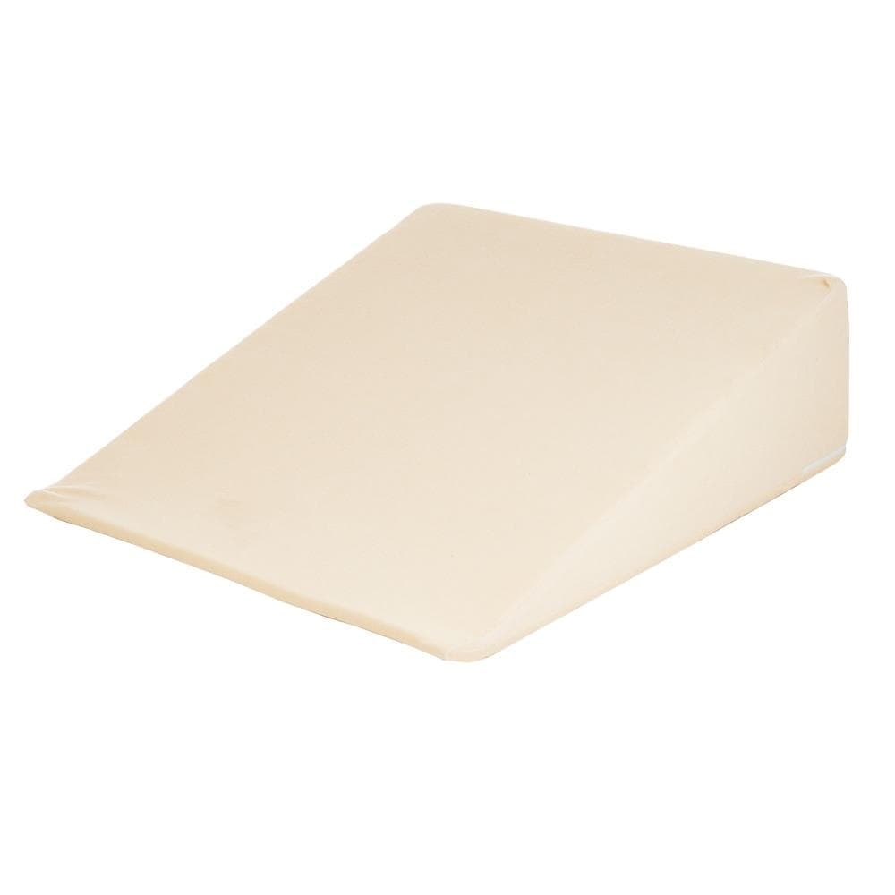 Fleming Supply 26-in x 20-in Polyester Fiber Oblong Bed Wedge Pillow in the  Orthopedic Pillows & Cushions department at