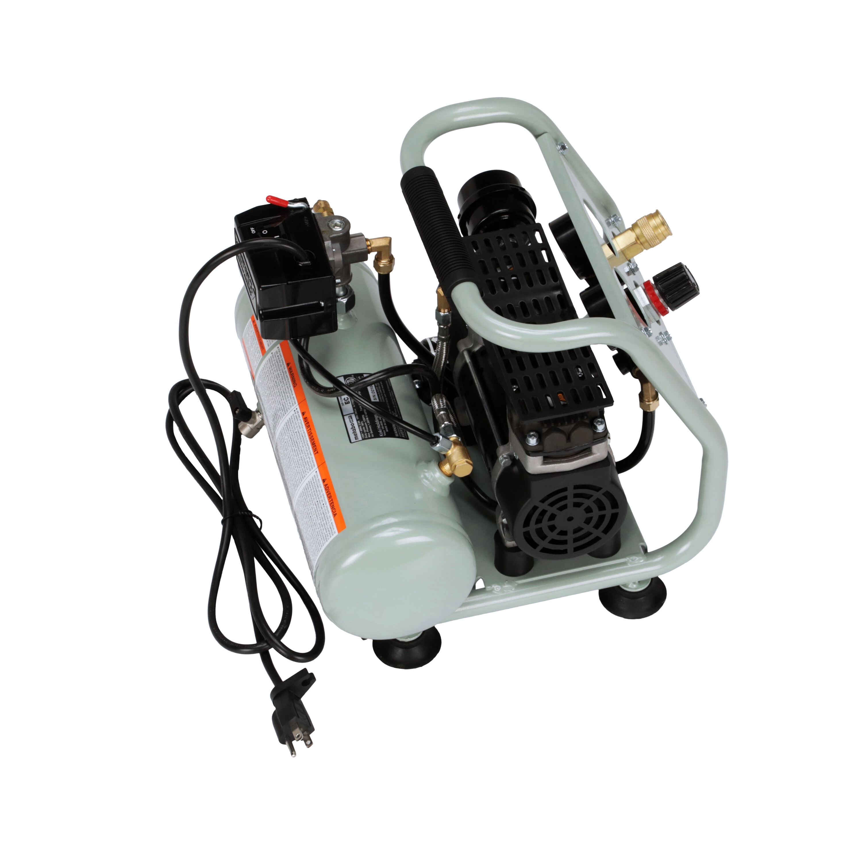 Metabo HPT Quiet Air Compressor | 125 PSI | 1 Gallon | EC28M 