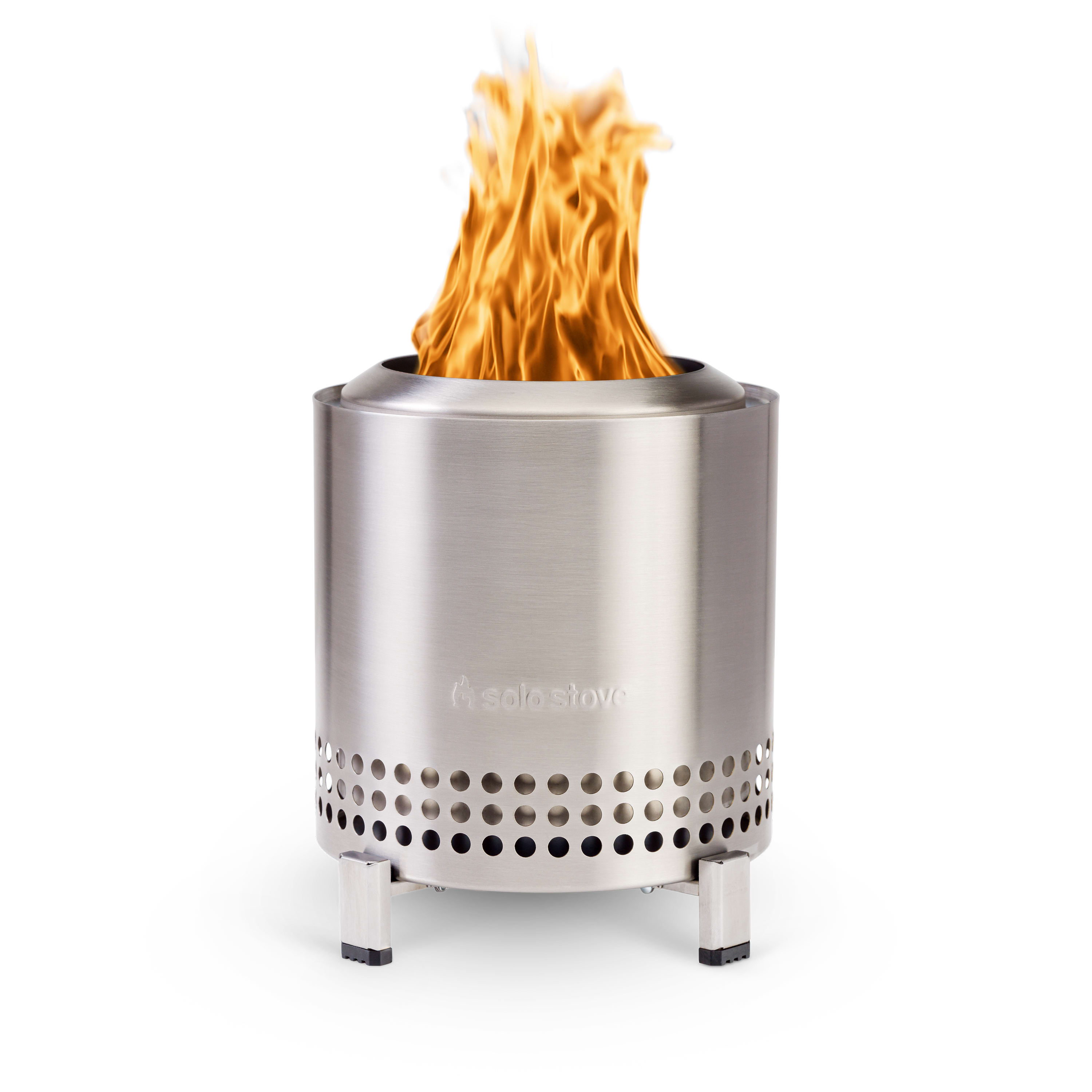 Solo Stove SSMESA-XL-SS 7-in W Stainless Steel Stainless steel Wood-Burning Fire Pit