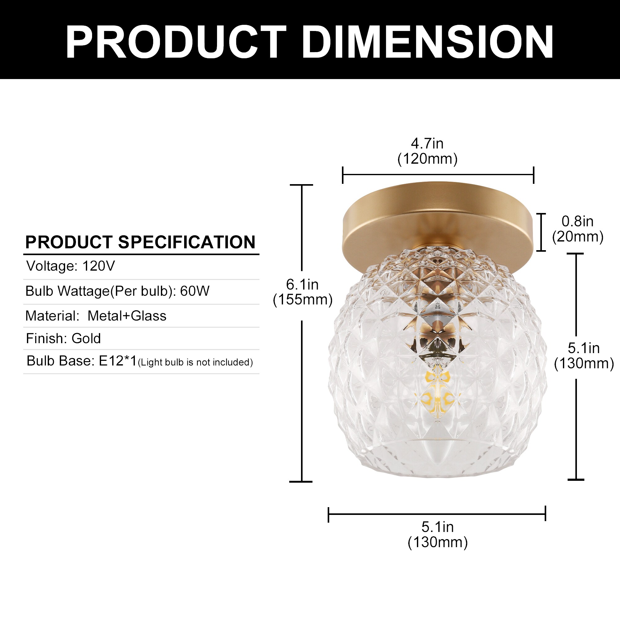 YANSUN L-CL028 flushmounts - View #4