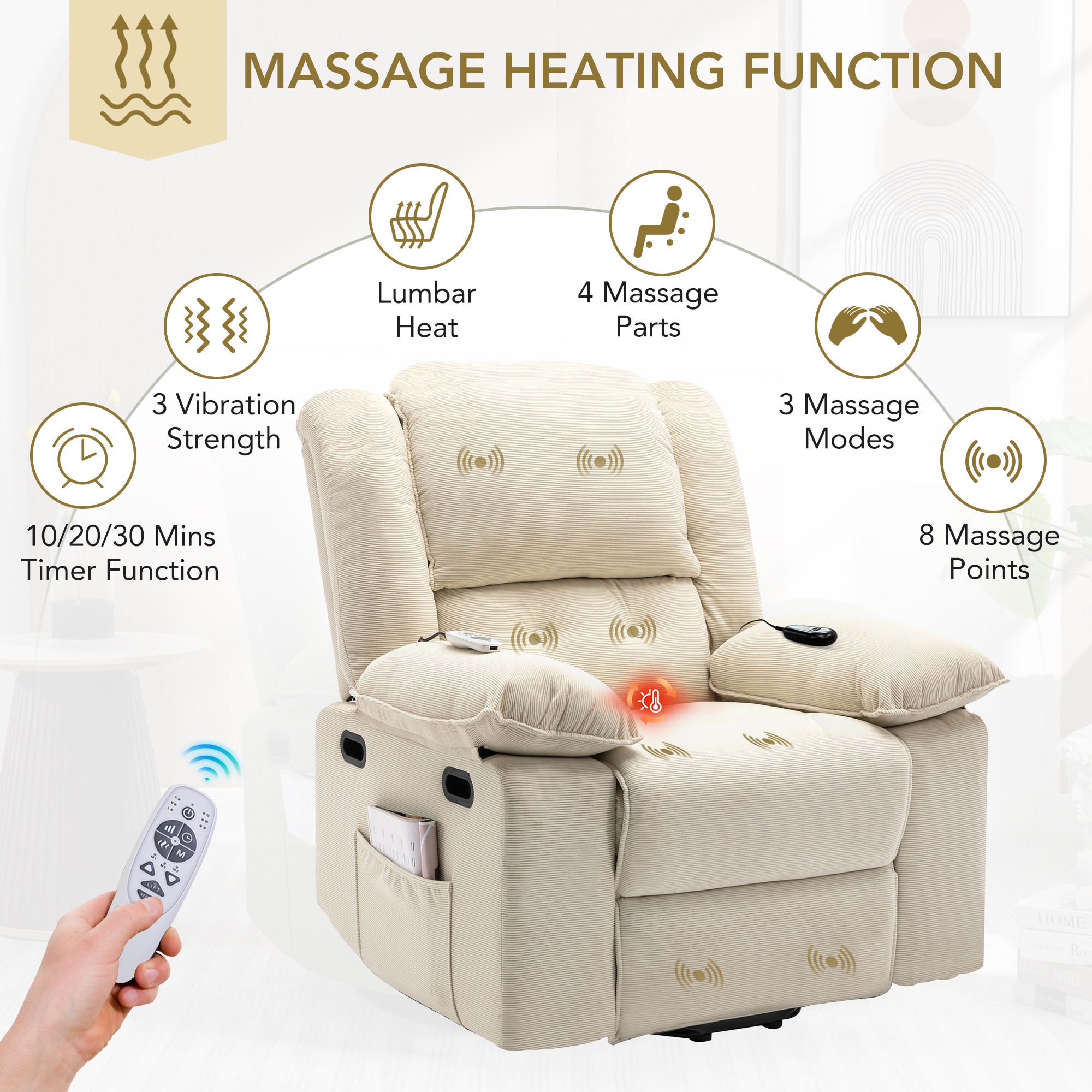 LOVMOR SF-L-N719P243150A recliners - View #3