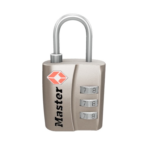 Master Lock 1.218-in Steel Combination Padlock TSA Accepted Master Lock 1.218-in Steel Combination Padlock TSA Accepted