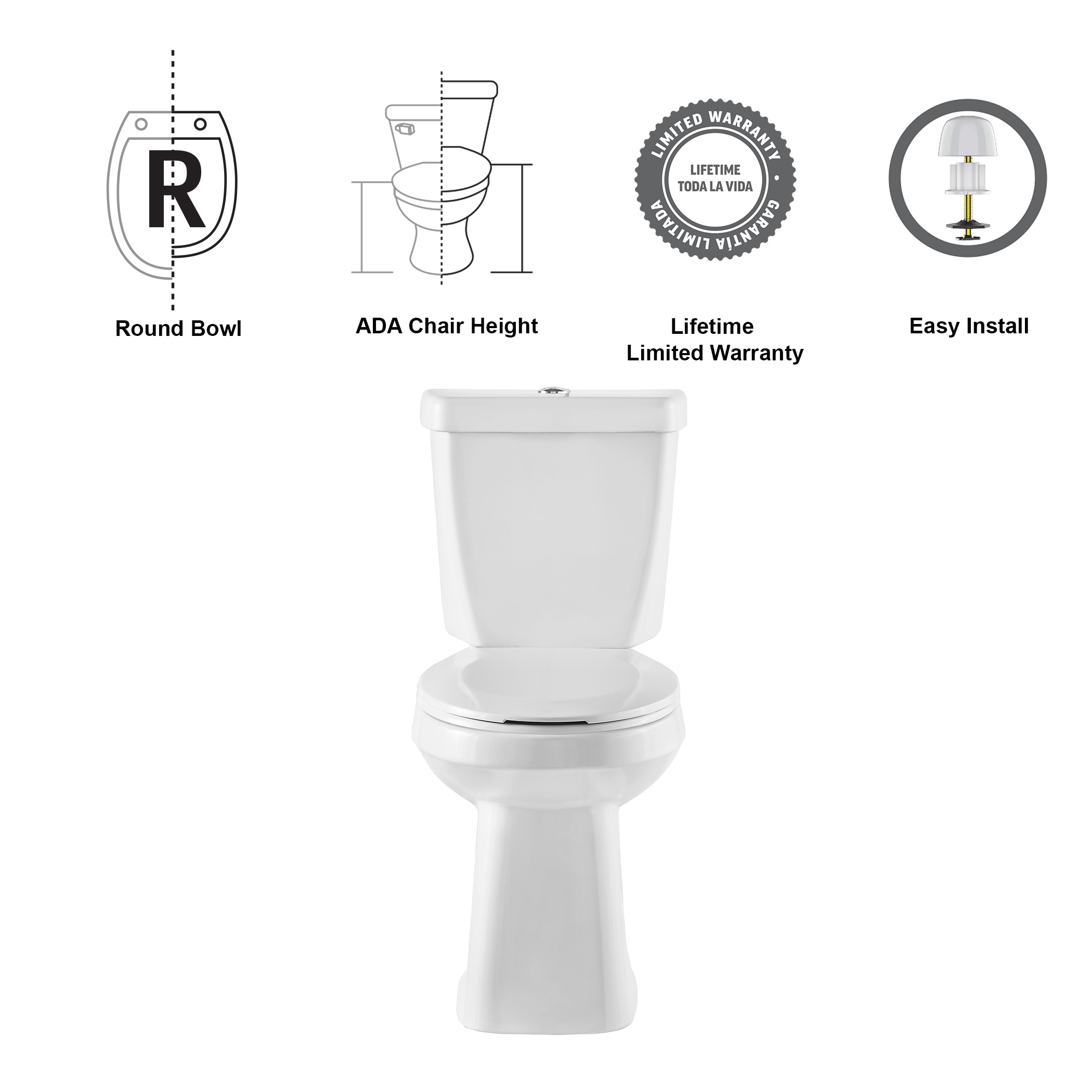 Project Source MT-20205P toilets - View #6