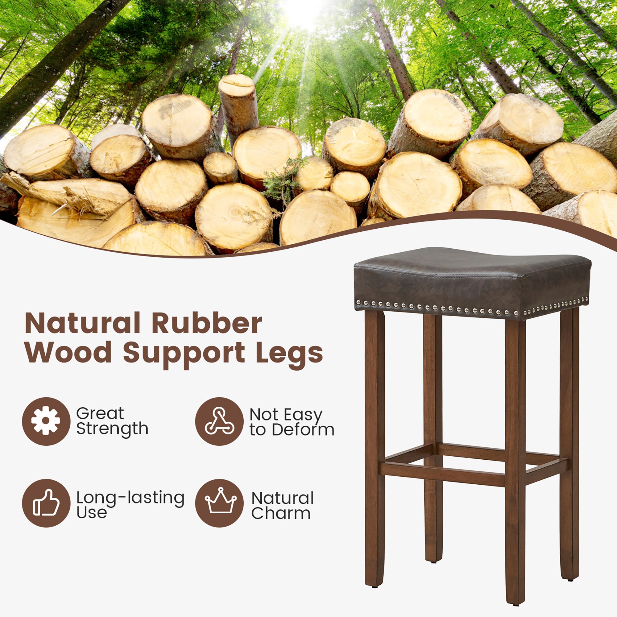 Costway SXL00039 stools - View #4
