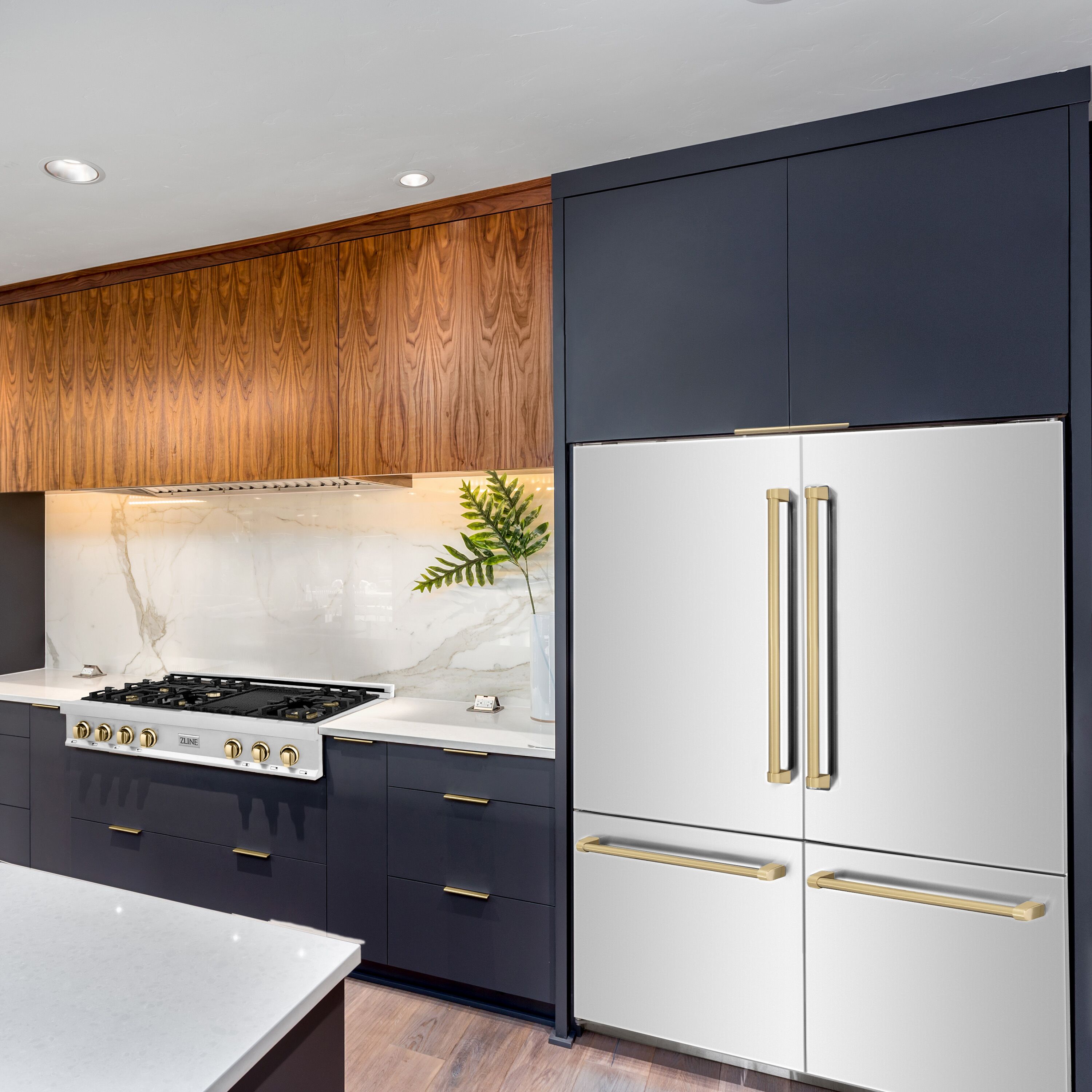 ZLINE KITCHEN & BATH RBIVZ-304-60-CB French-Door-Refrigerators - View #8