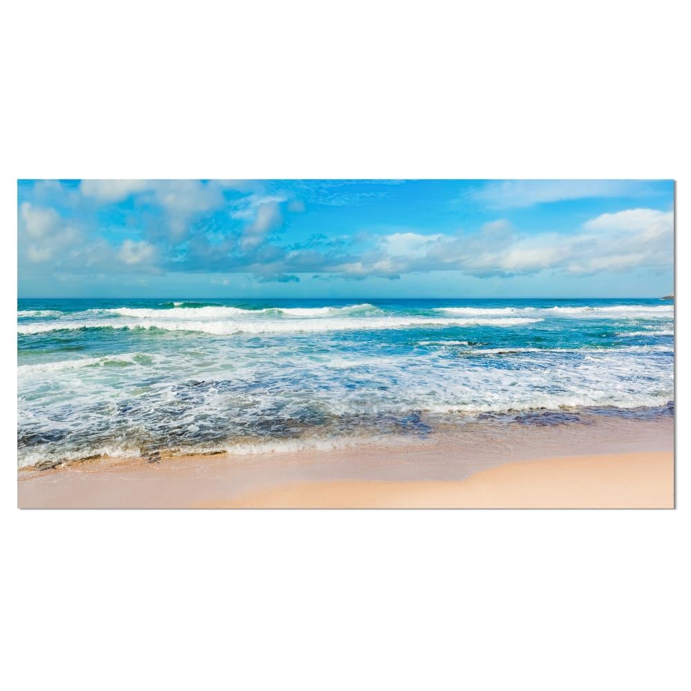 Designart PT11150-40-20 20-in H x 40-in W Coastal Print on Canvas
