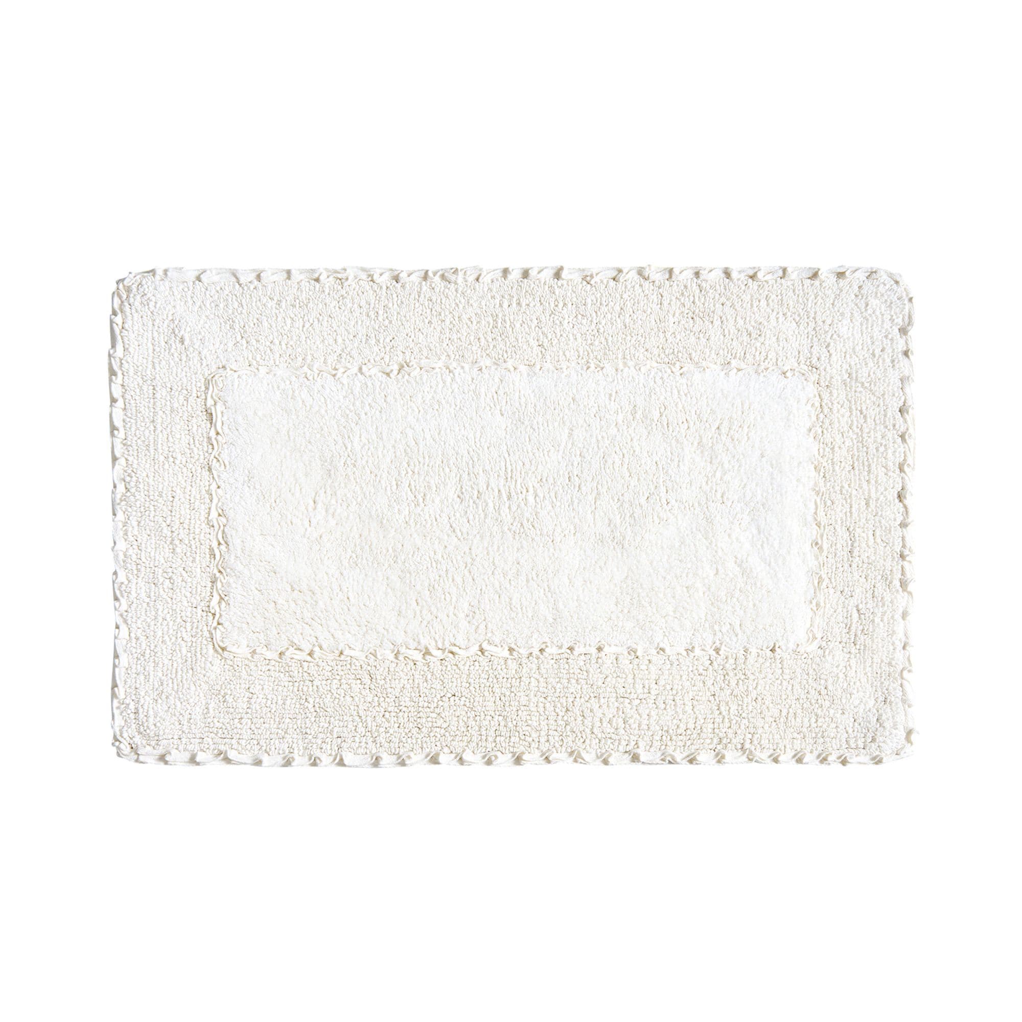 Laura Ashley  Ruffle 27x45 Bath Rugs