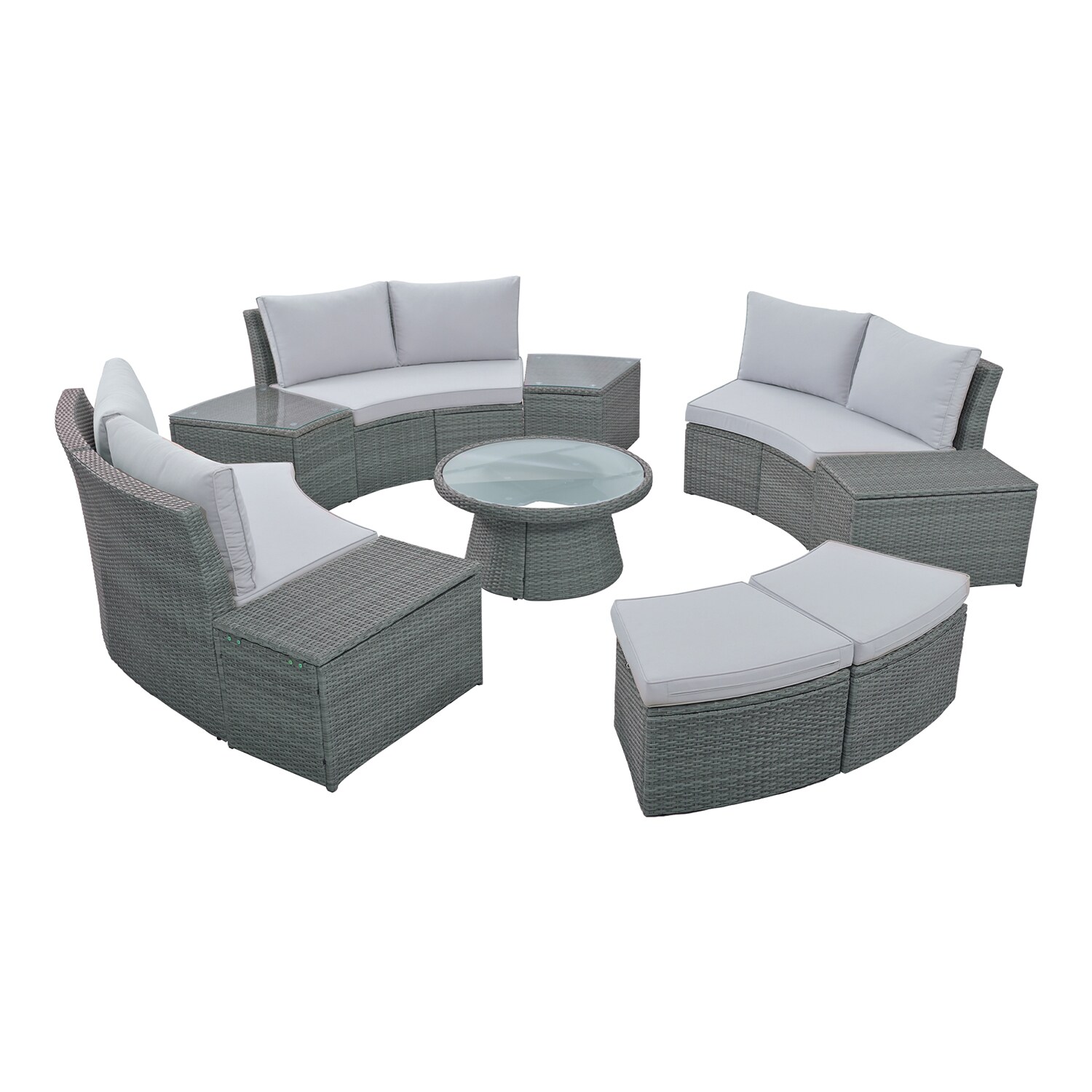 SINOFURN SYA380069GY Patio-Conversation-Sets - View #18