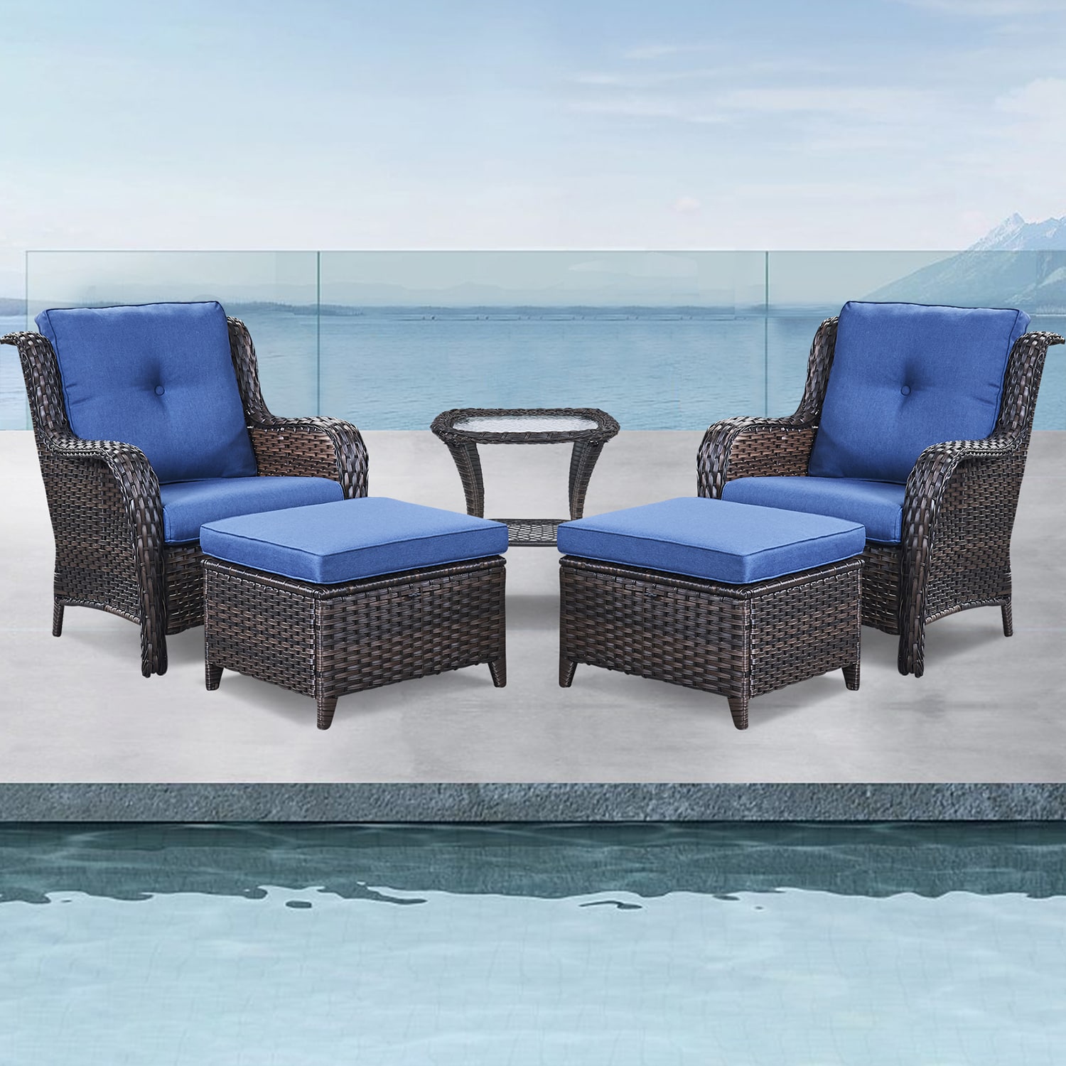 Rilyson FS006025014-1 Patio-Conversation-Sets - View #2