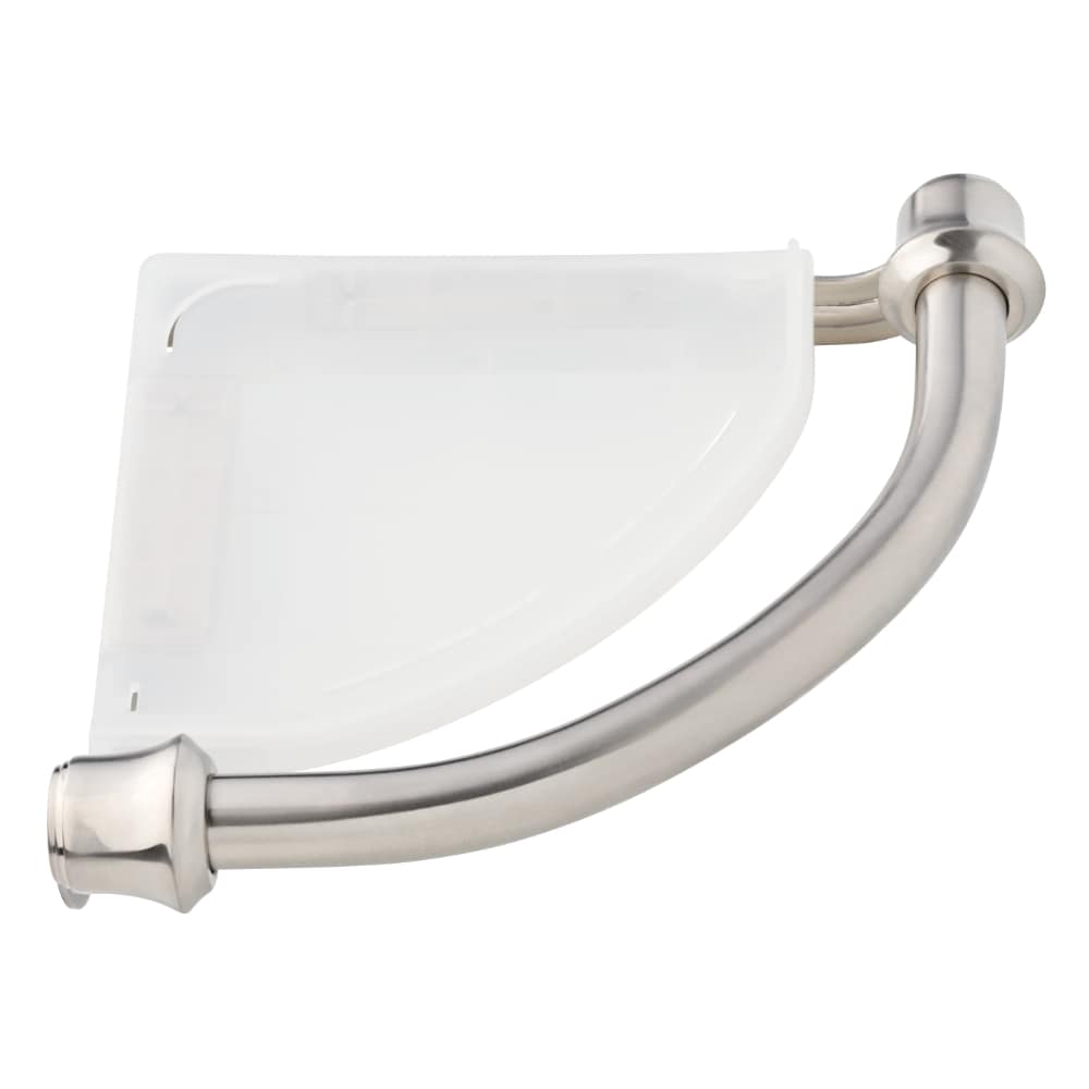 Delta 41316-SS Traditional 8.92-in Brilliance Stainless Steel Wall Mount Grab Bar (300-lb Weight Capacity)