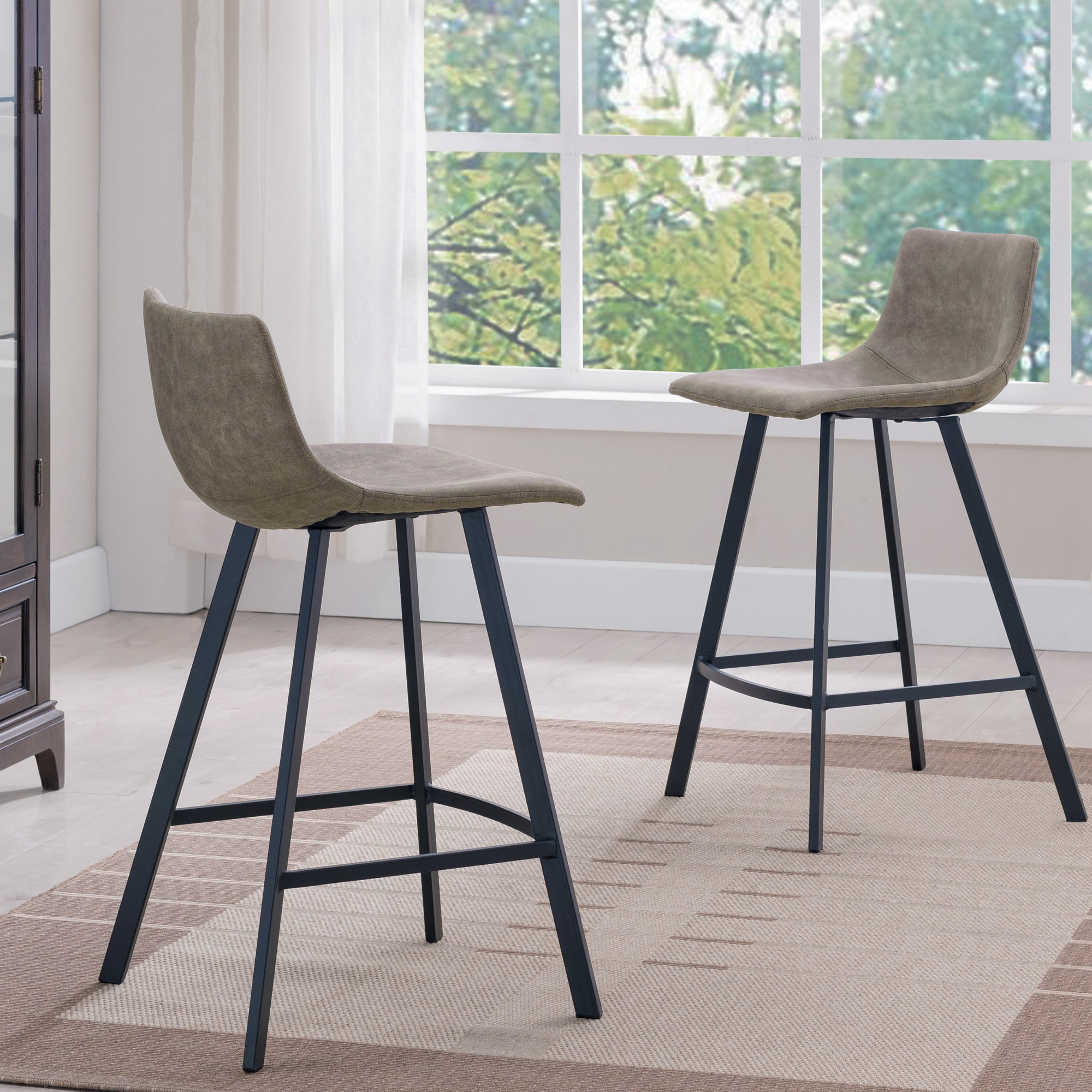Leick Home 10136BL/GR stools - View #6