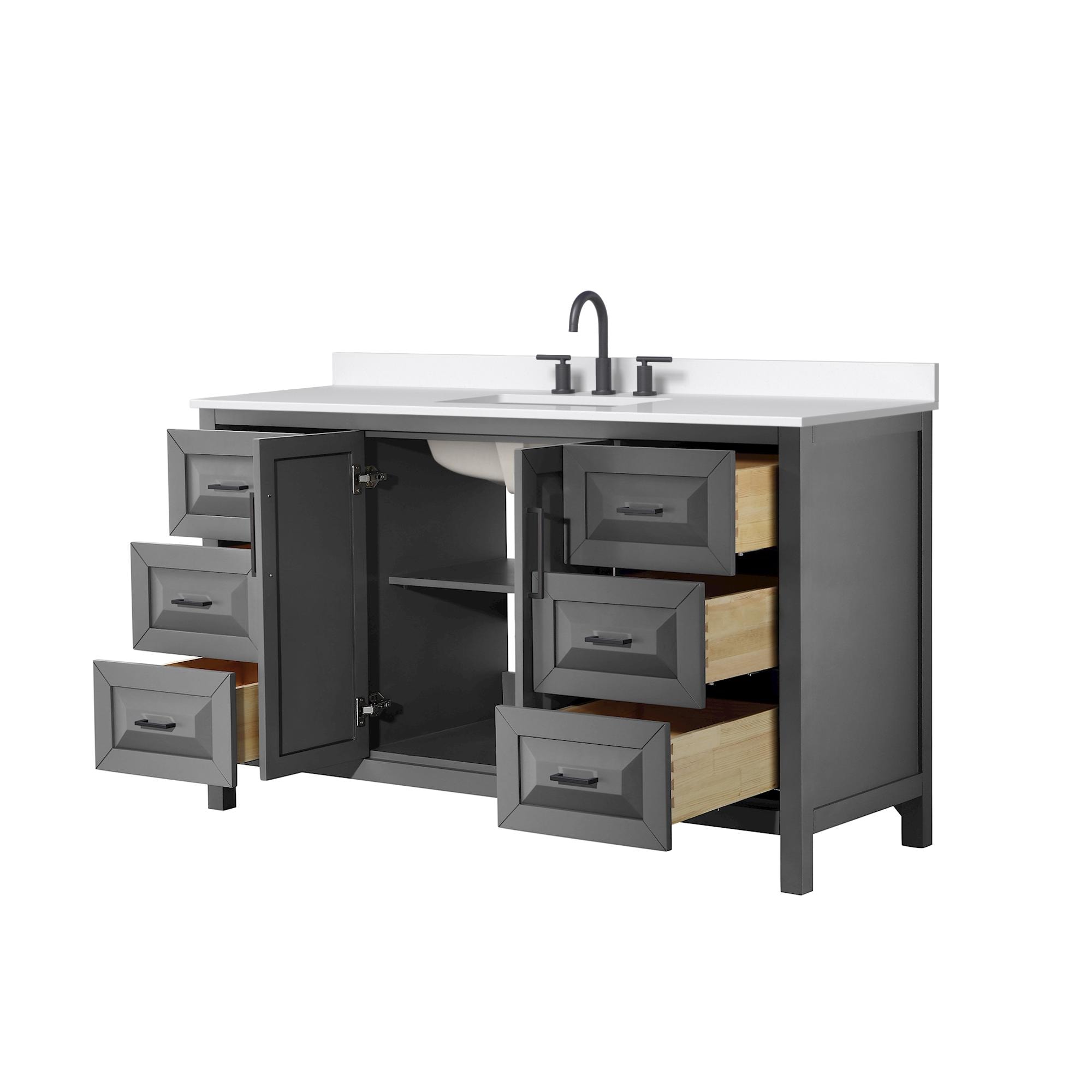 Wyndham Collection WCV252560SGBWQUS3MXX Bath-Vanity-Combo - View #2