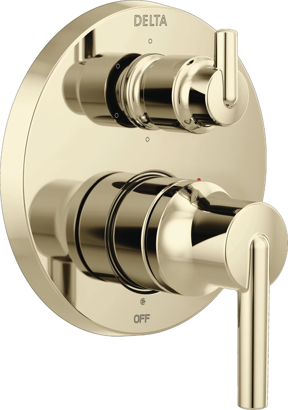 Delta T24959-PN Trinsic Polished Nickel 5.38-in Universal Bathtub/Shower Diverter