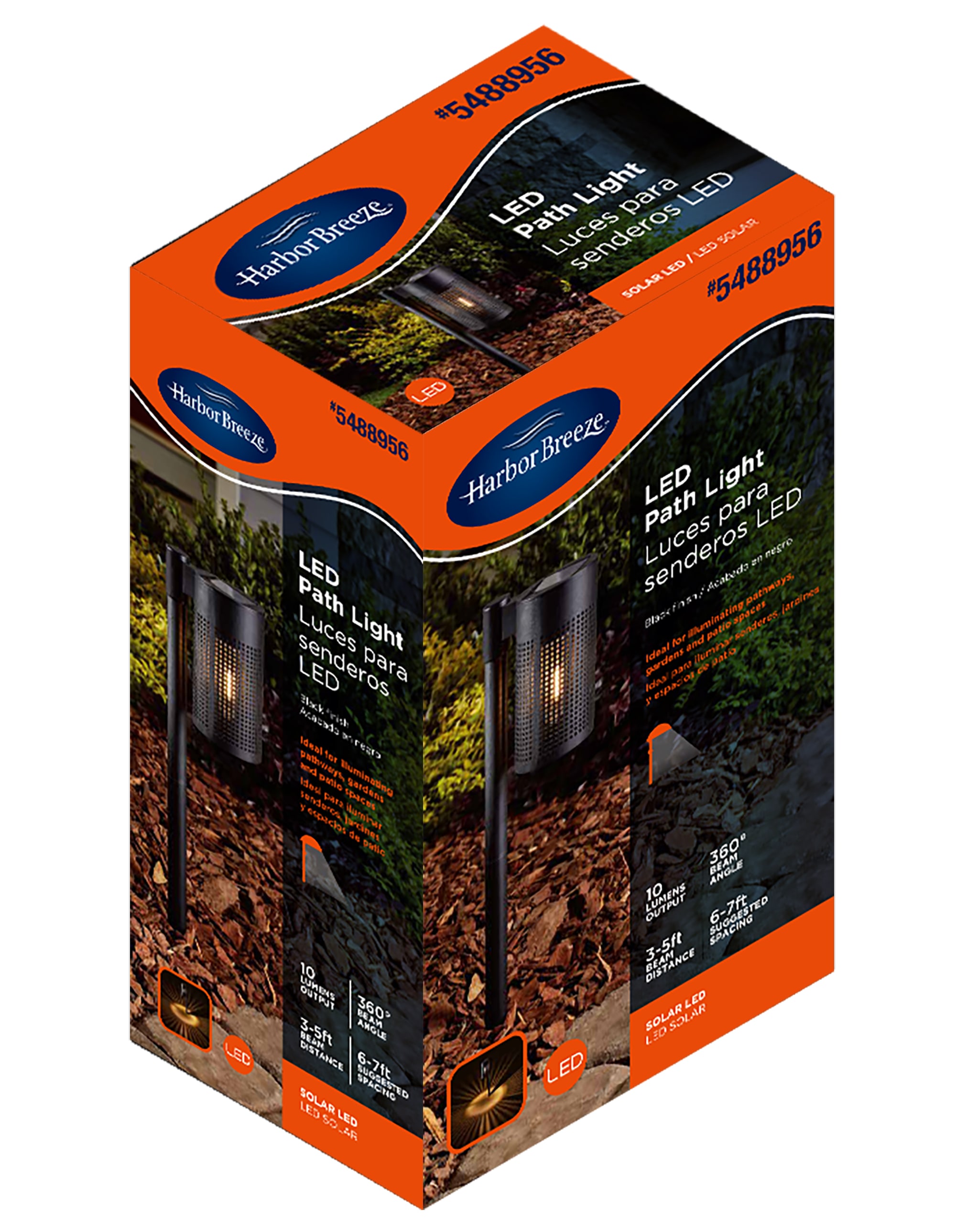 Harbor Breeze 10841 Path-Lights - View #10