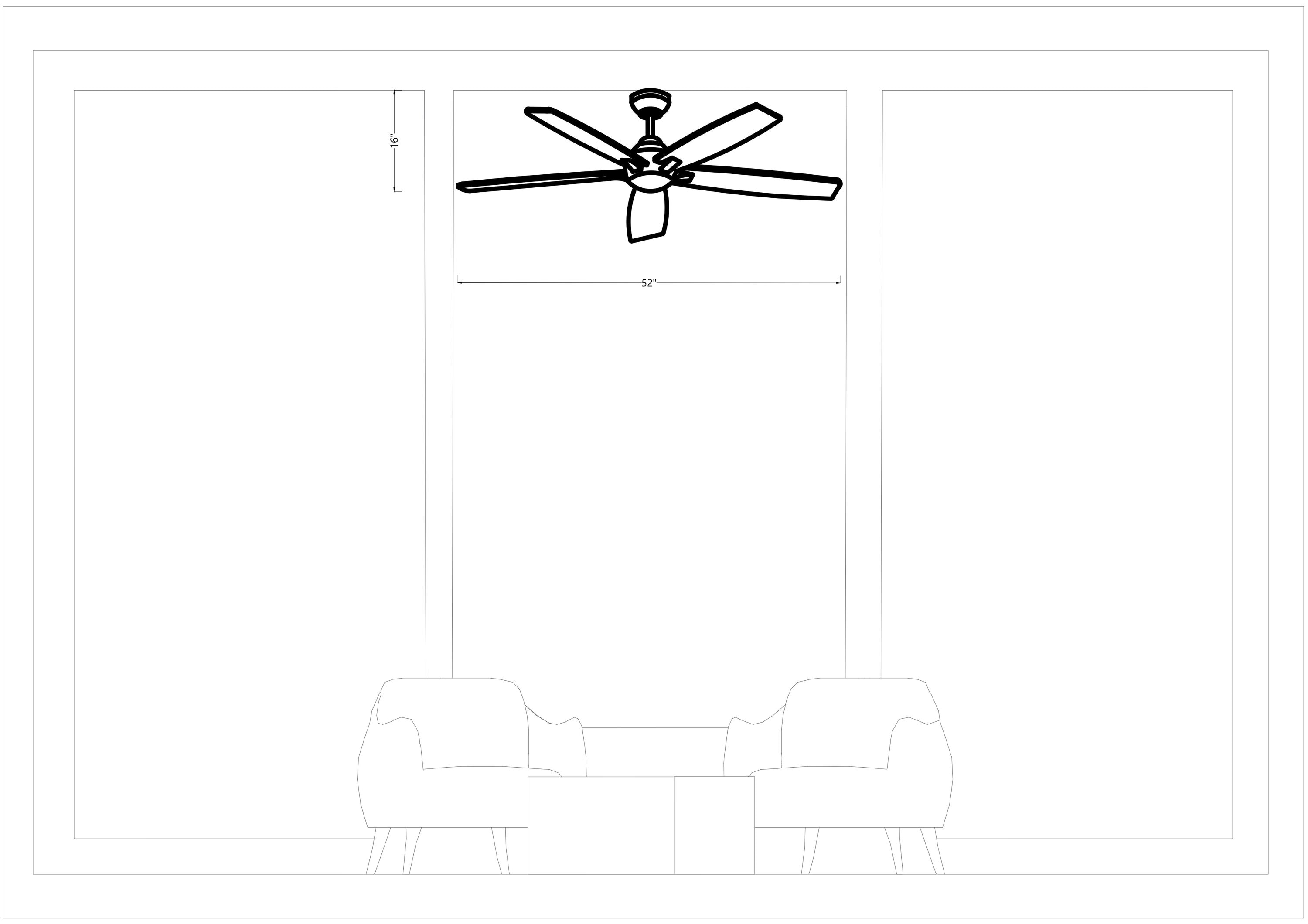 Generation Lighting 5LWDR52RZWD Ceiling-Fans - View #5