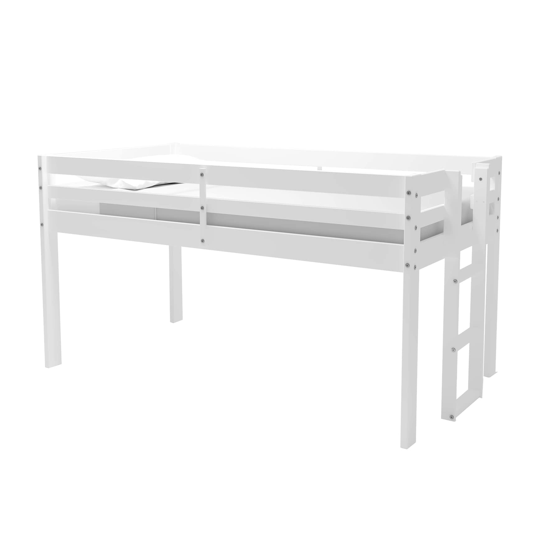 Alaterre Furniture AJJP00WHA Jasper White Twin Bed Frame