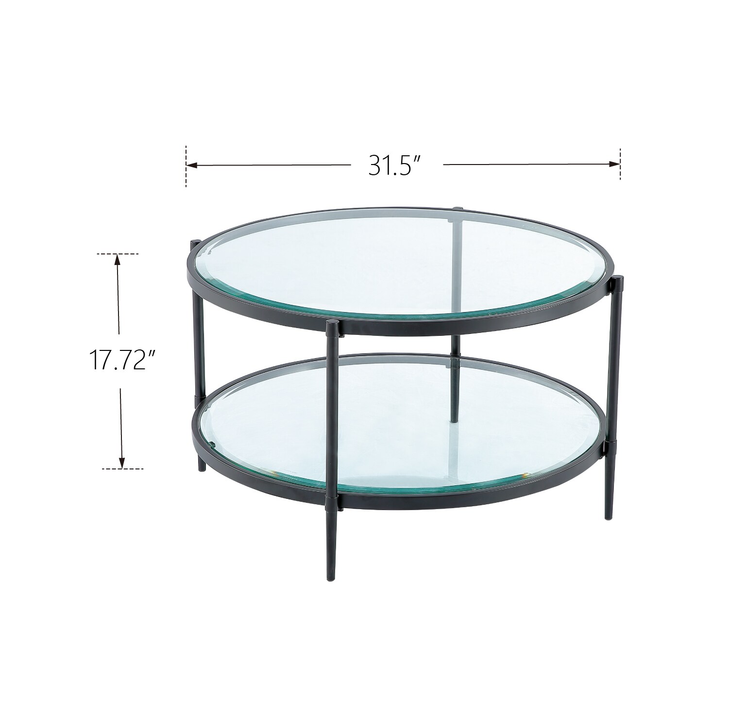 CASAINC WF-CT-1353E-BK Coffee-Tables - View #6