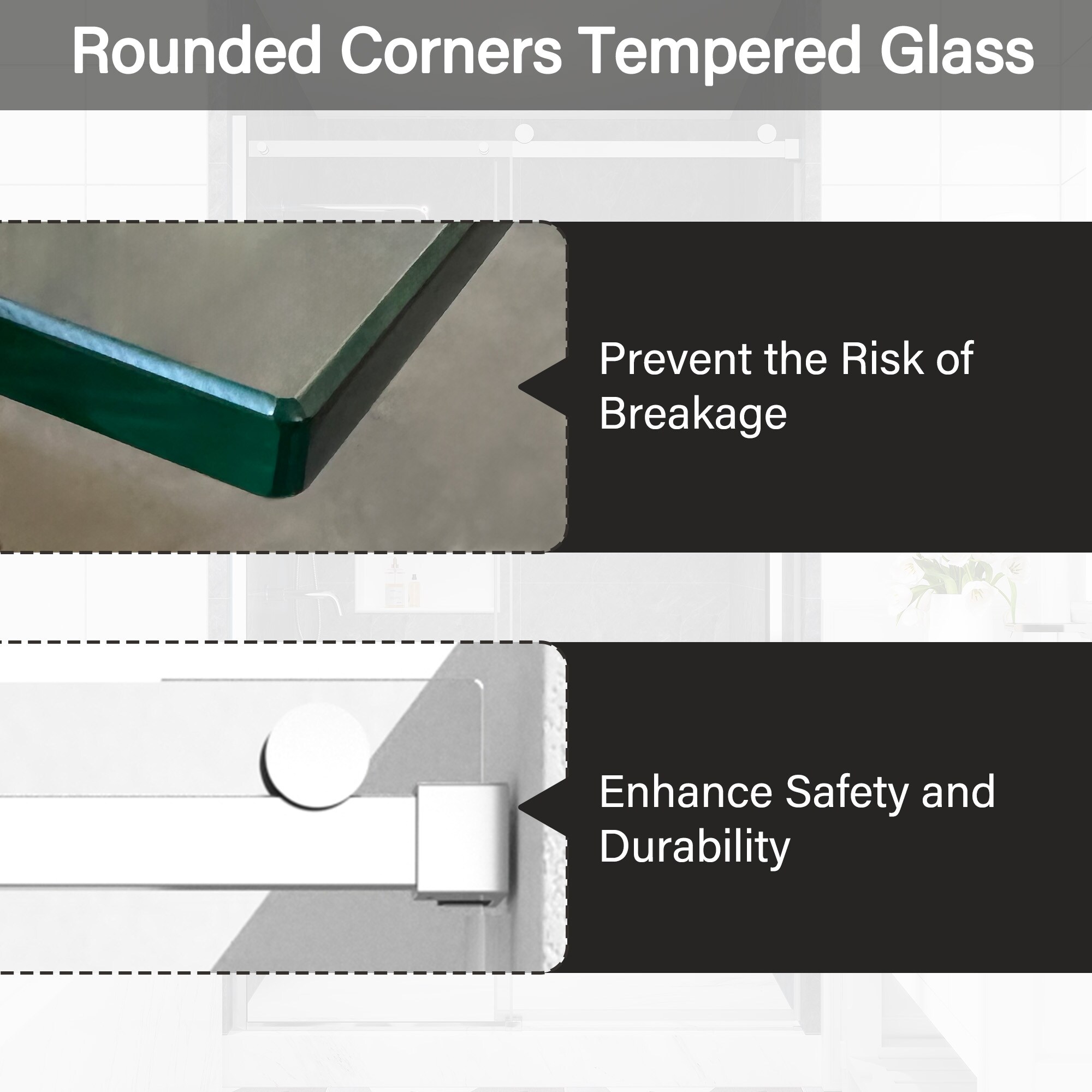 CASAINC CA-LBD7-4876CH Shower-Doors - View #7