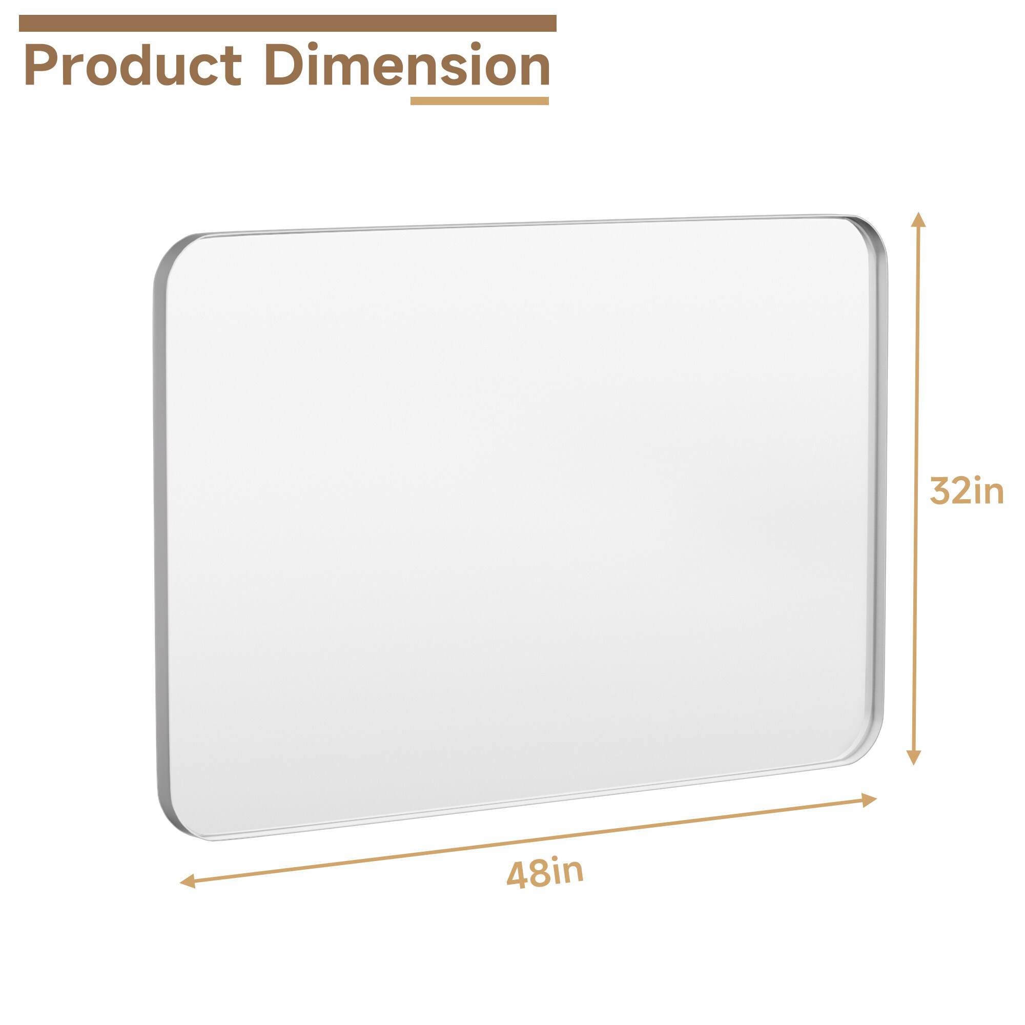 LOVMOR M-S-DX-4032-LSQ Decor-Mirrors - View #2