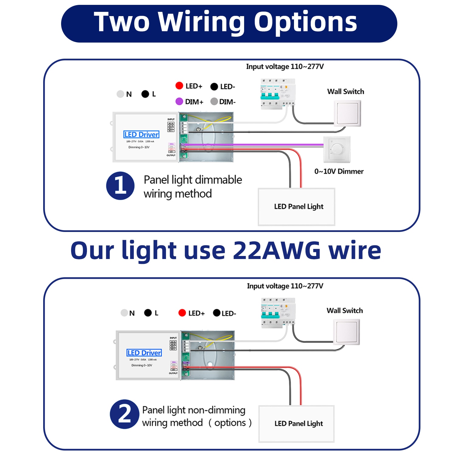 Bieuoram 2X4-2PACK-B Led-Panel-Lights - View #4