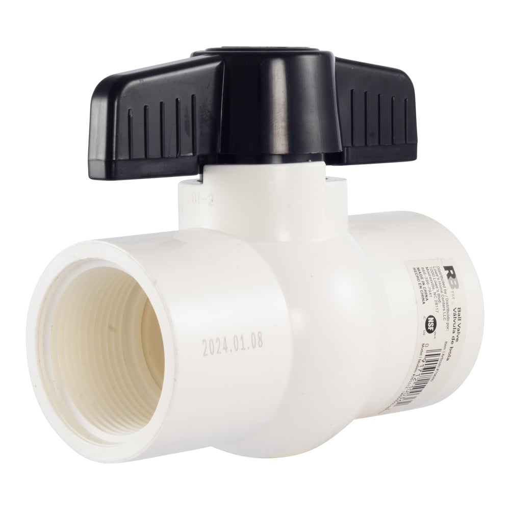 RELIABILT 26151Z 1-1/4-in FNPT PVC Sch 40 Ball Valve