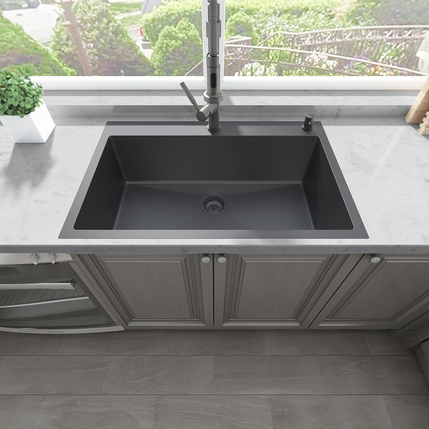 Sinber HT3322S-BR Kitchen-Sinks - View #2