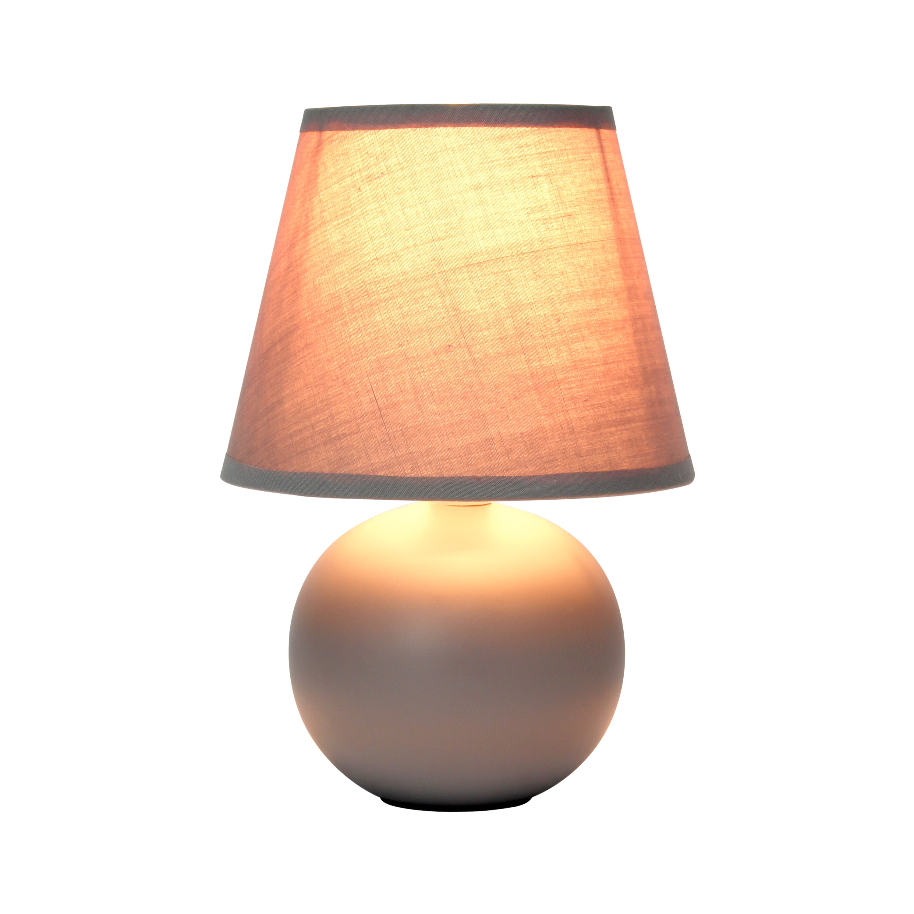 Simple Designs LT2008-GRY-LB Table-Lamps - View #2