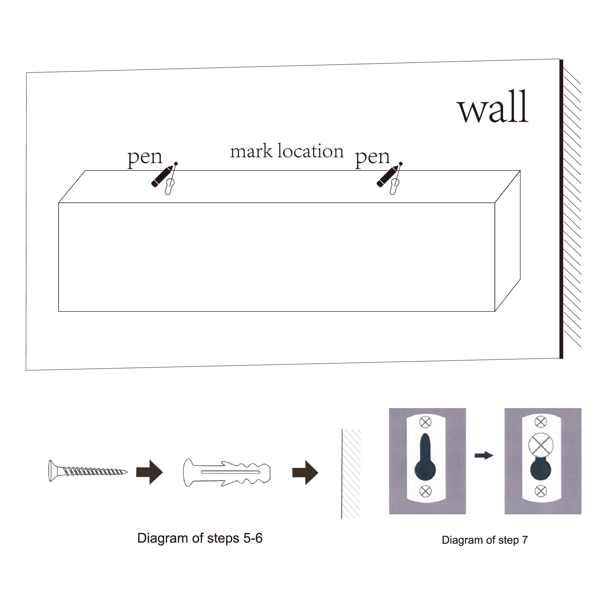 Huluwat JJ-09050054 Wall-Mounted-Shelving - View #5