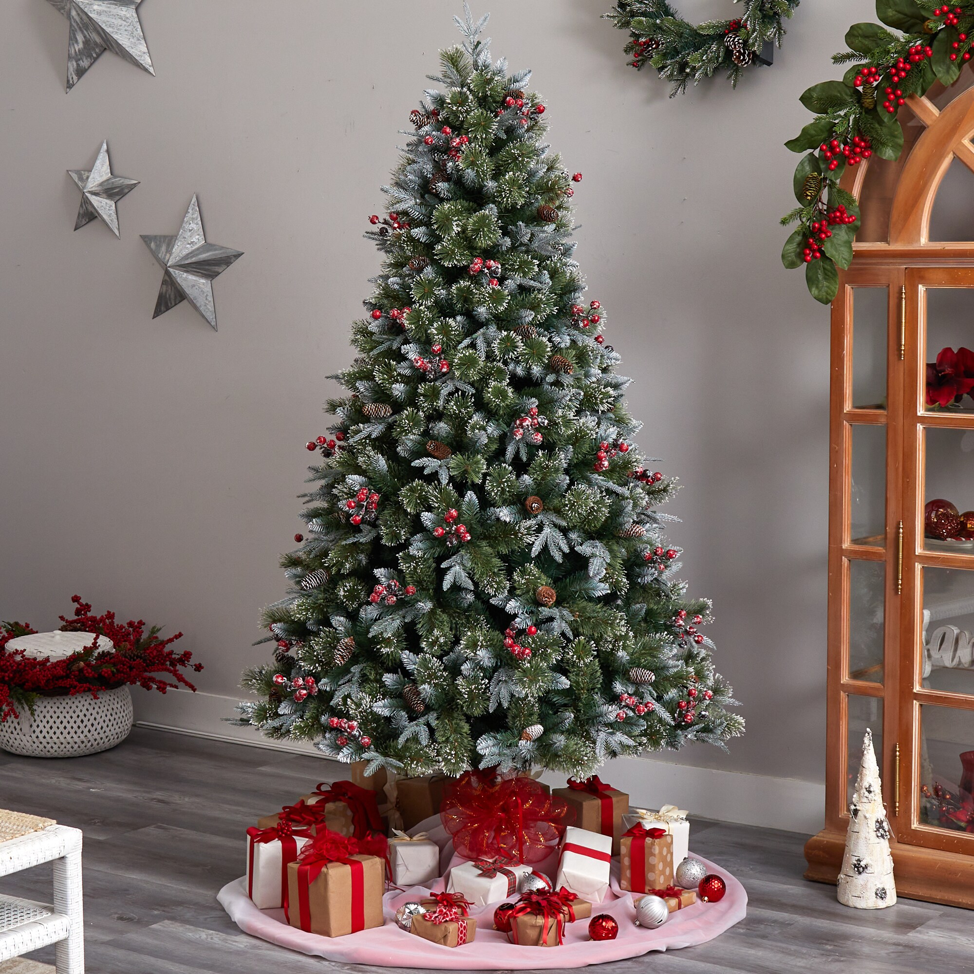 Nearly Natural T3032 Artificial-Christmas-Trees - View #9