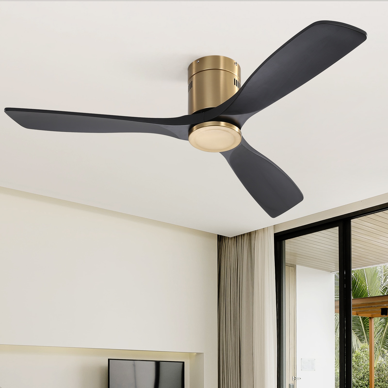 Sofucor LS-52143-BG-WD-YH-W Ceiling-Fans - View #5