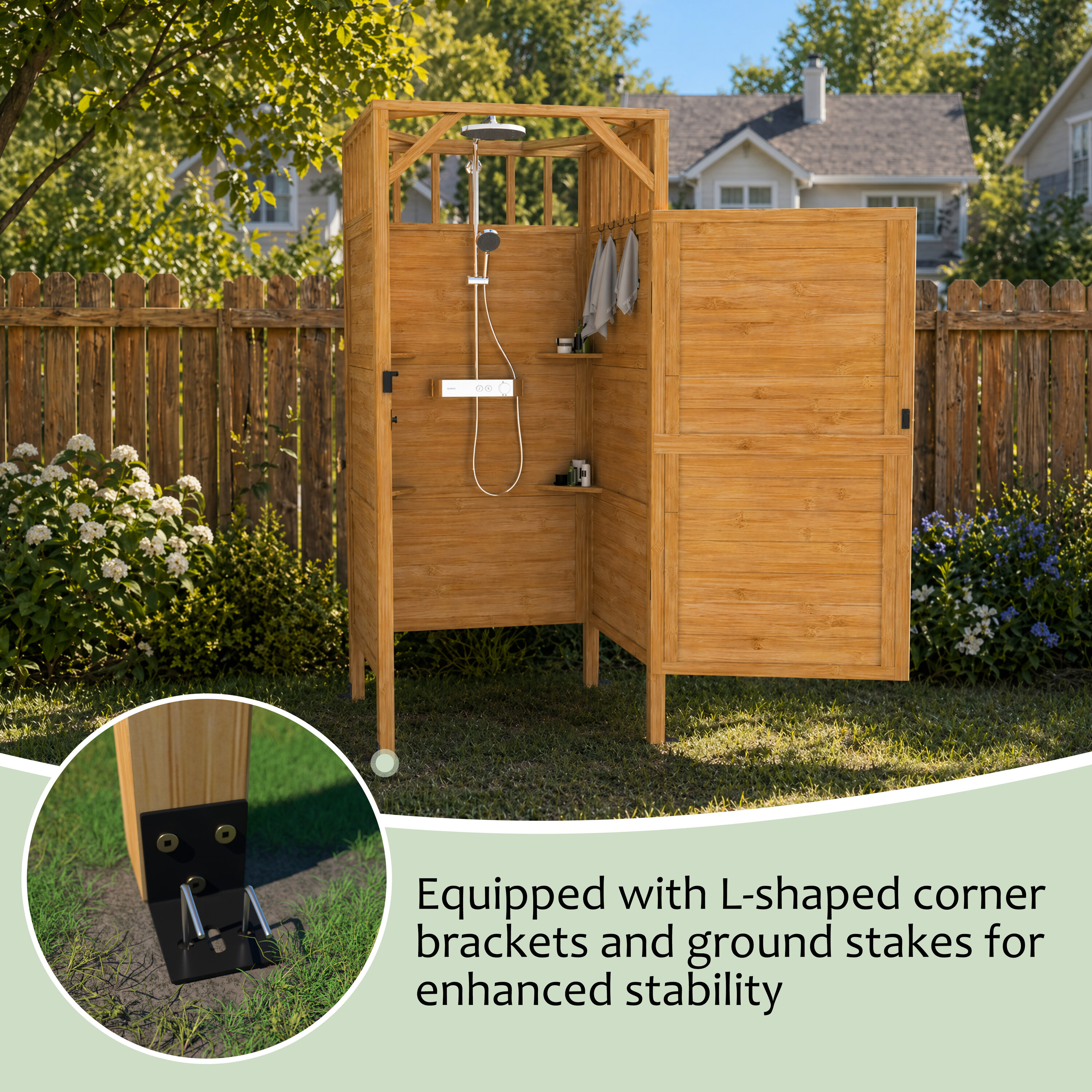VEIKOUS PG0301-10-02 Outdoor-Showers - View #4