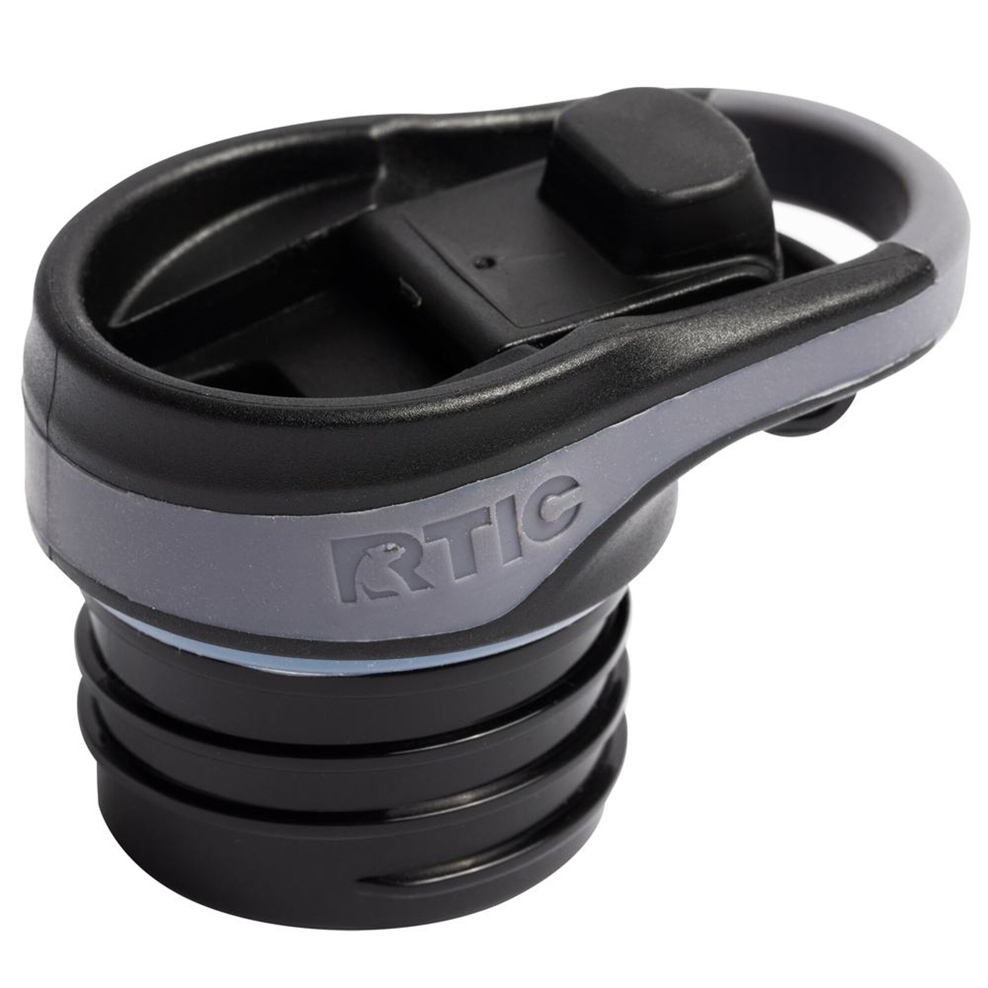 RTIC Outdoors Water Bottle Lid Open Flow Top Plastic Black Twist Cap | 9501