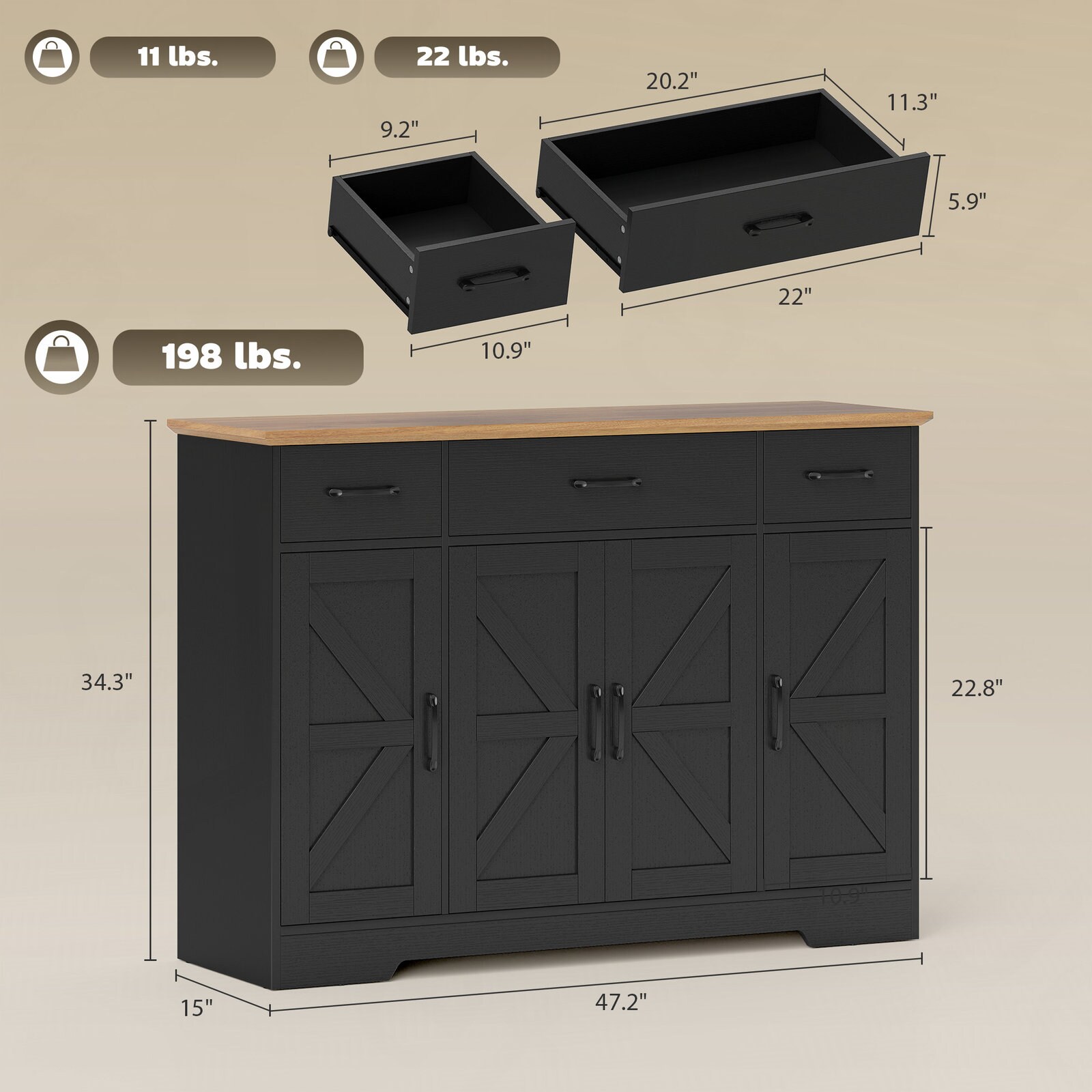 SunJet R0UE04S9Y1CPL Cabinets-Kitchen - View #13