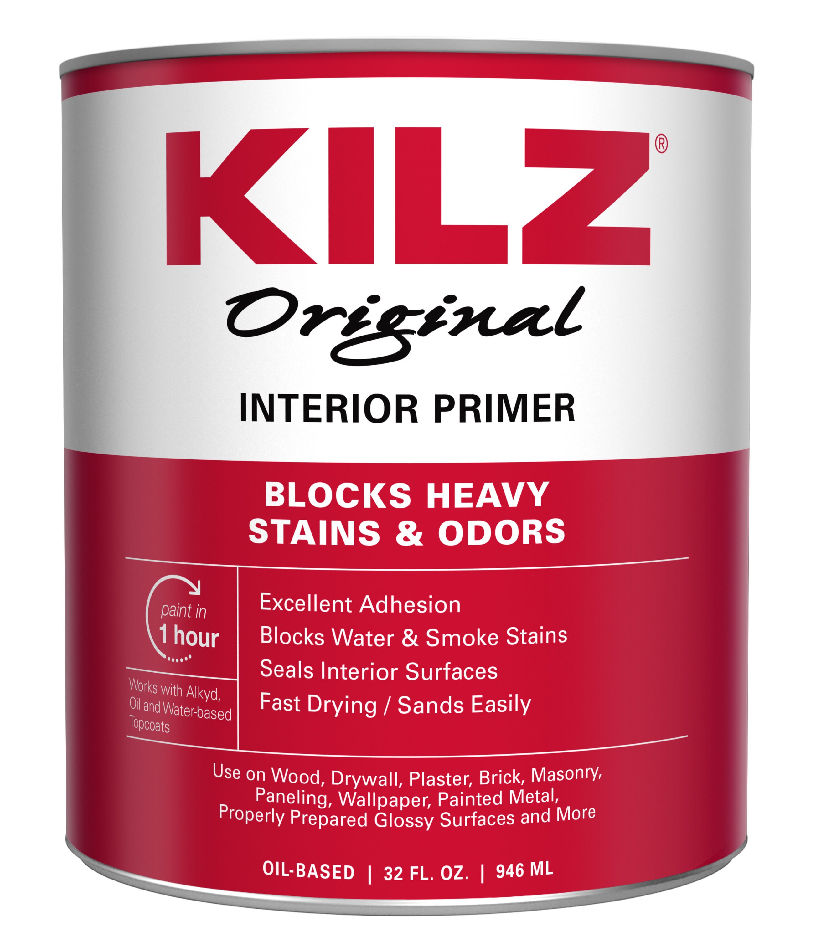 latex paint over kilz oil based primer