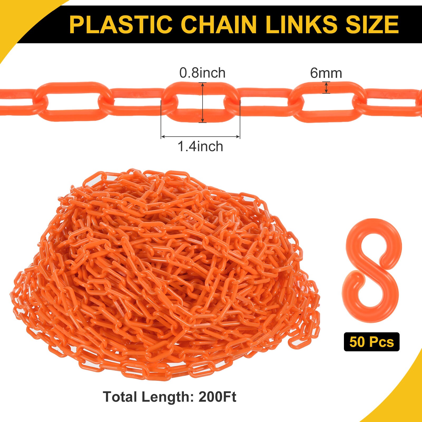 Unique Bargains S26011900UX1086 Chain-Cable-By-The-Foot - View #2