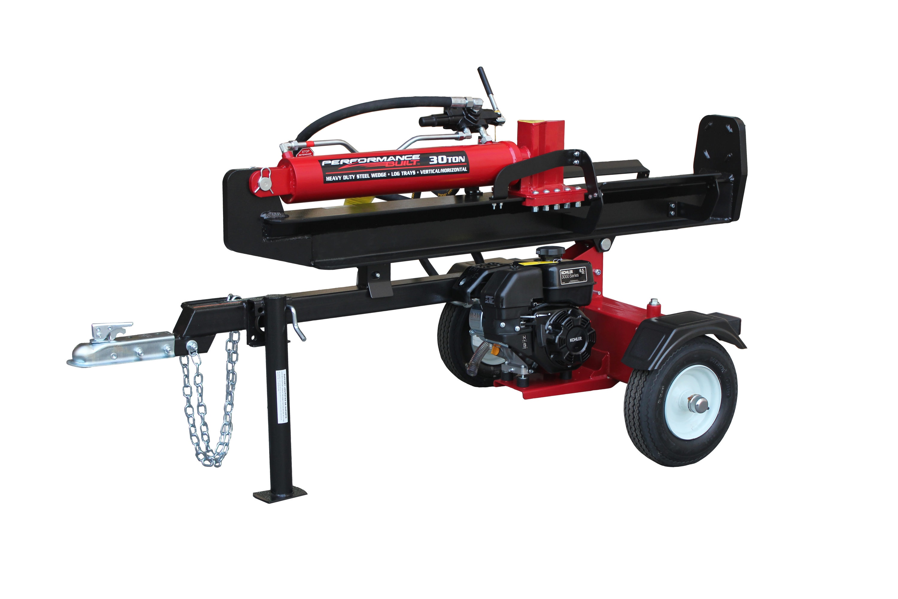 Performance Built 30-Ton Gas Log Splitter in the Hydraulic Gas Log ...