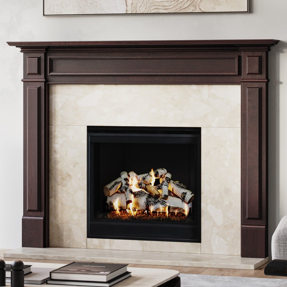 Modern Ember RIVERSDALE-58X42-UN Mantel-Surrounds-Pilasters - View #2