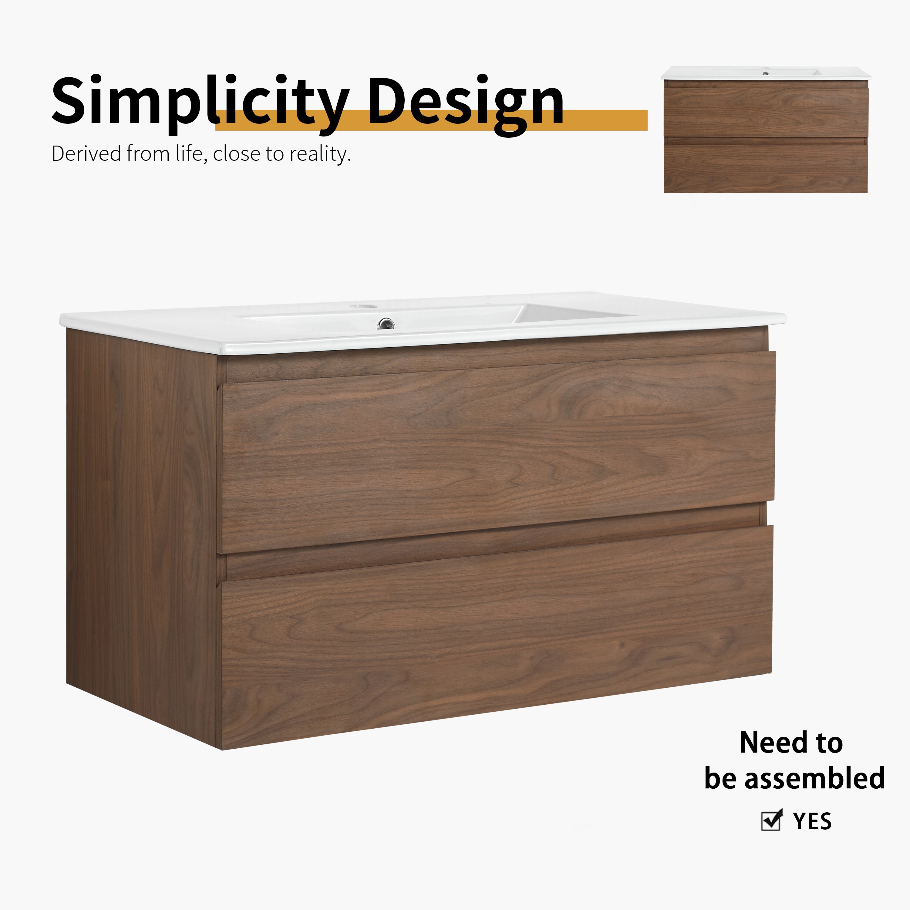 GDFStudio 325398 Bath-Vanity-Combo - View #3