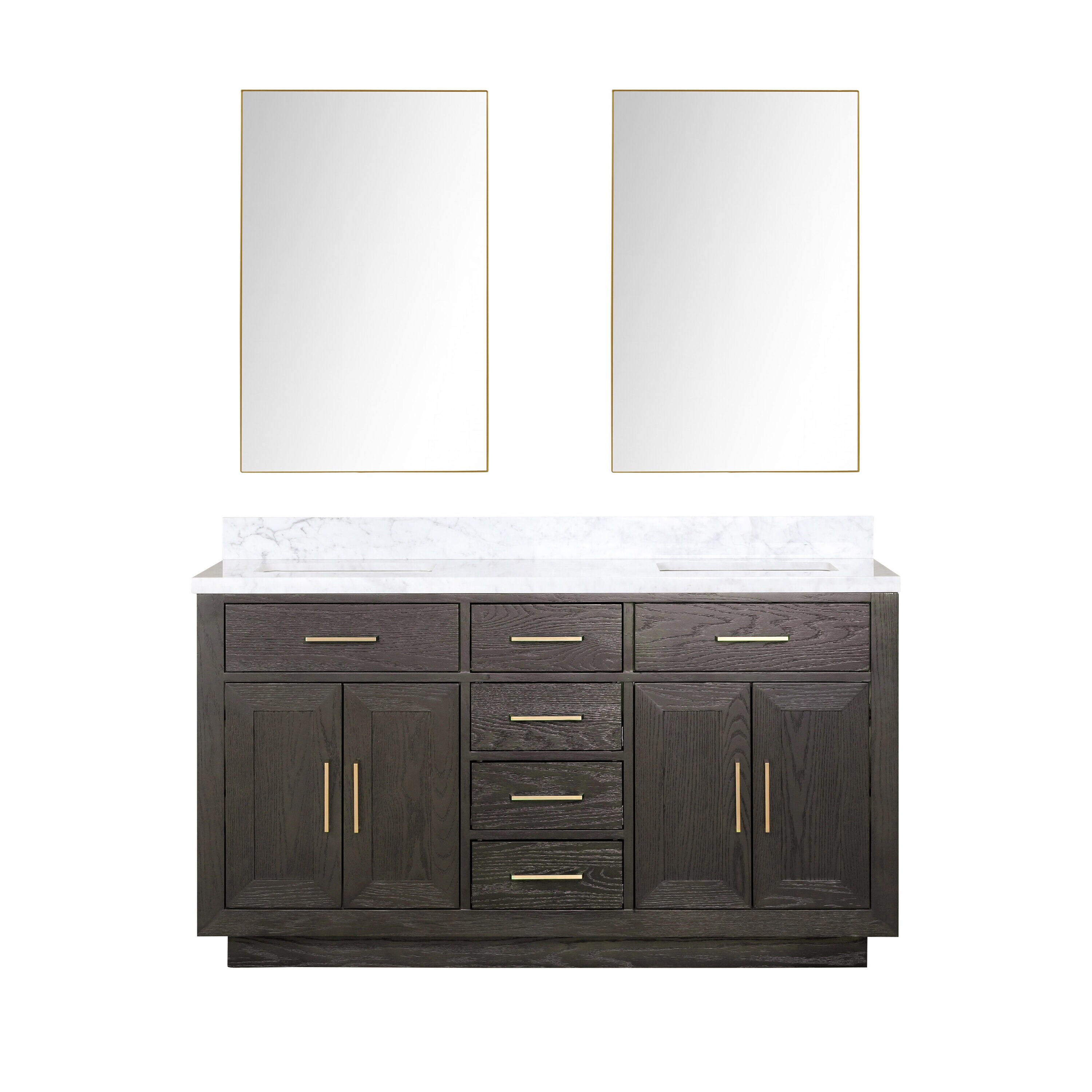 Lexora LVGI60DK110 Bath-Vanity-Combo - View #2
