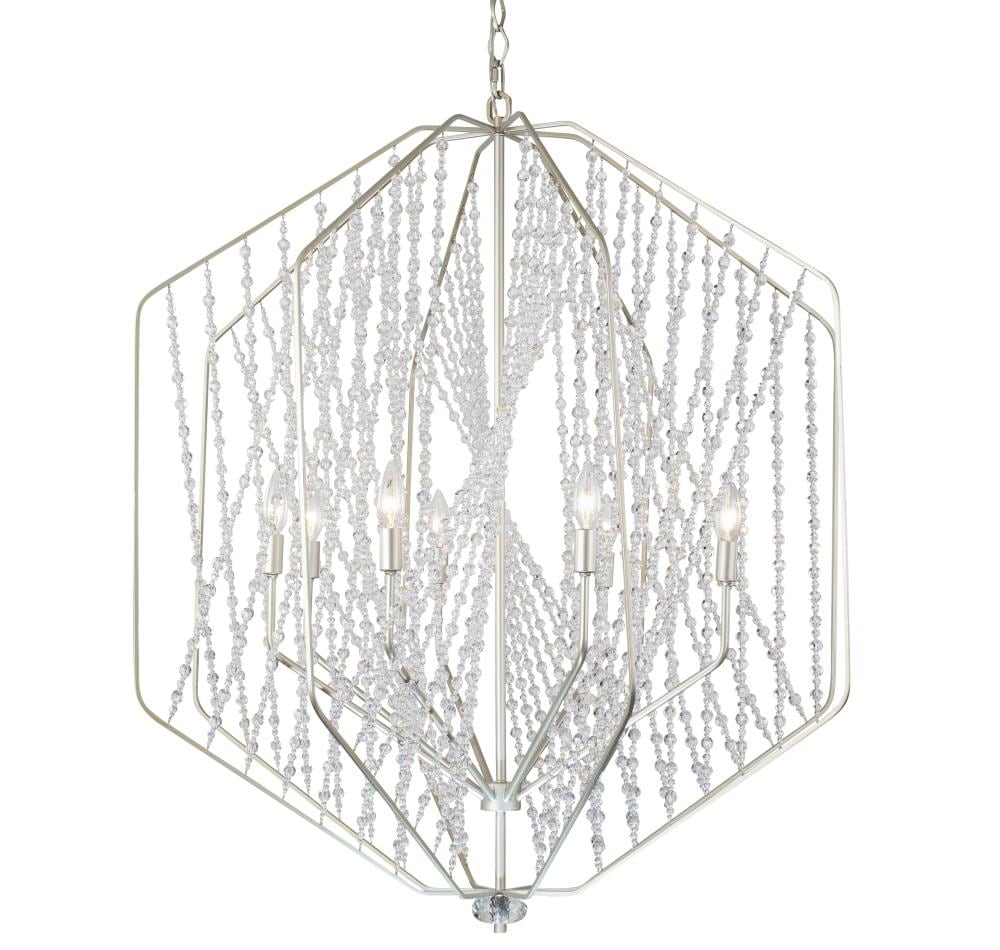 Varaluz 321P06SO Chelsea 6 -Light Silverado Glam Geometric Hanging Pendant light