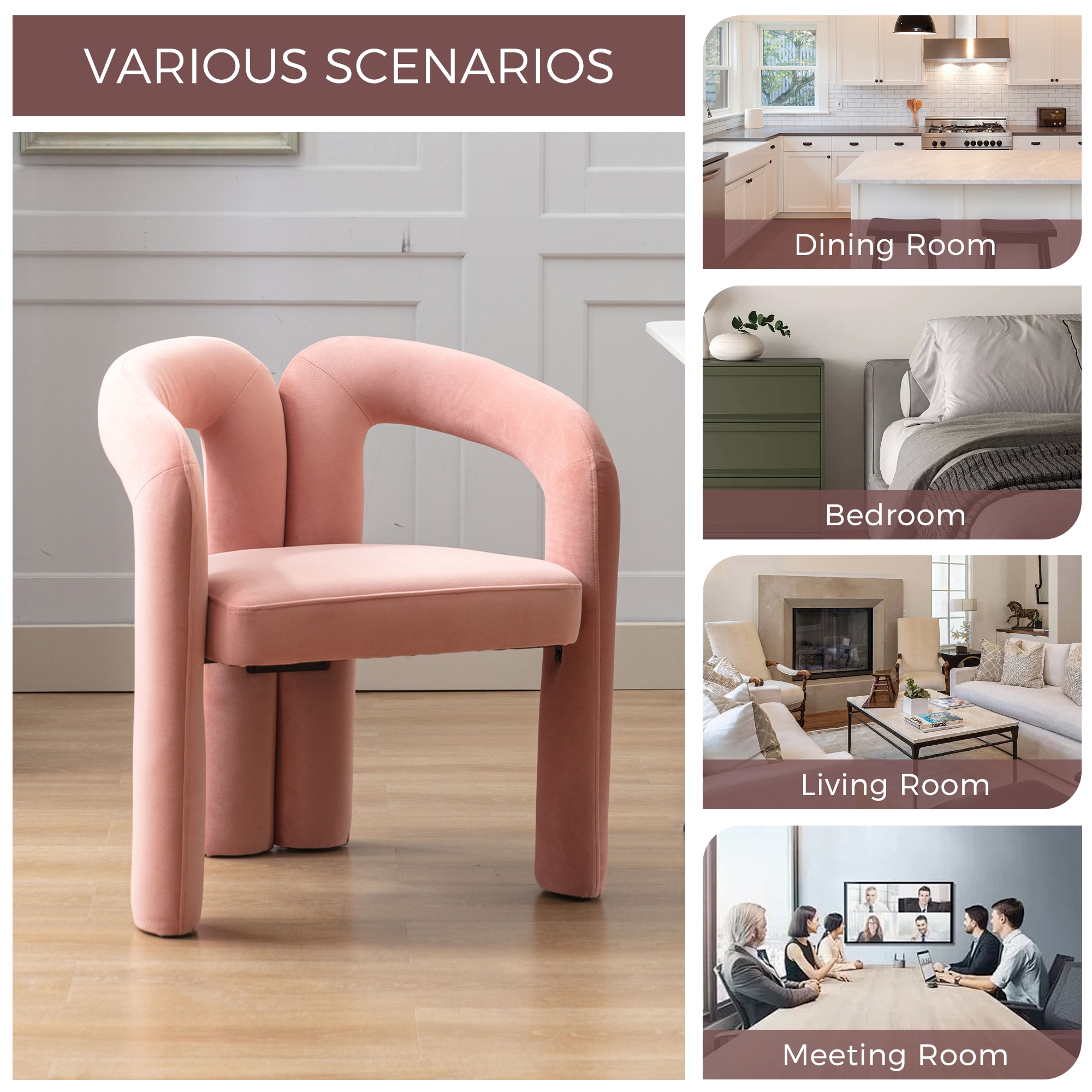 LOVMOR SF-M-W395103725 Dining-Chairs - View #3