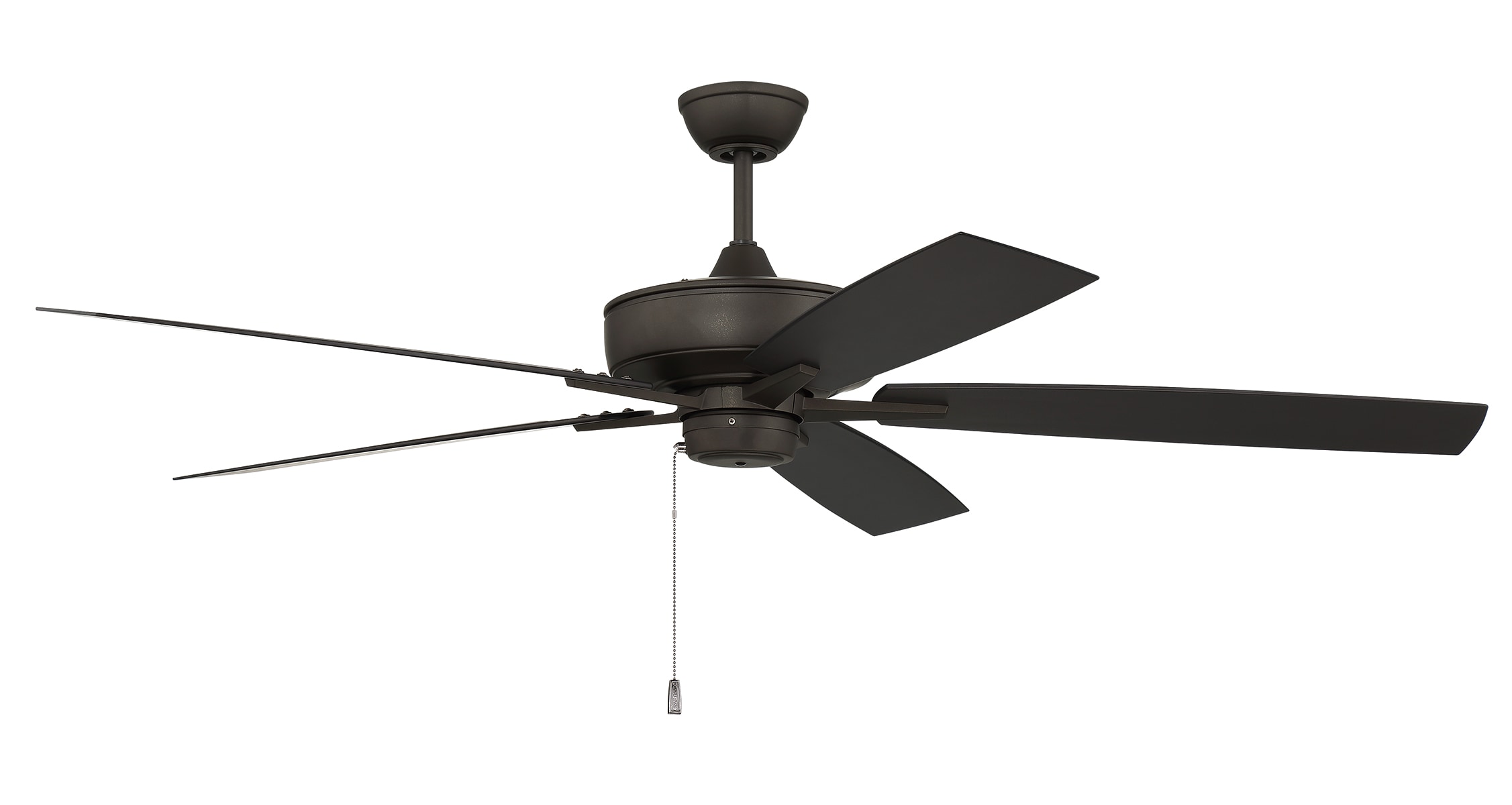 Craftmade OS60ESP5 Outdoor Super Pro 60-in Outdoor Espresso with Espresso Blades Ceiling Fan Light Kit Compatible ( 5 -Blade )