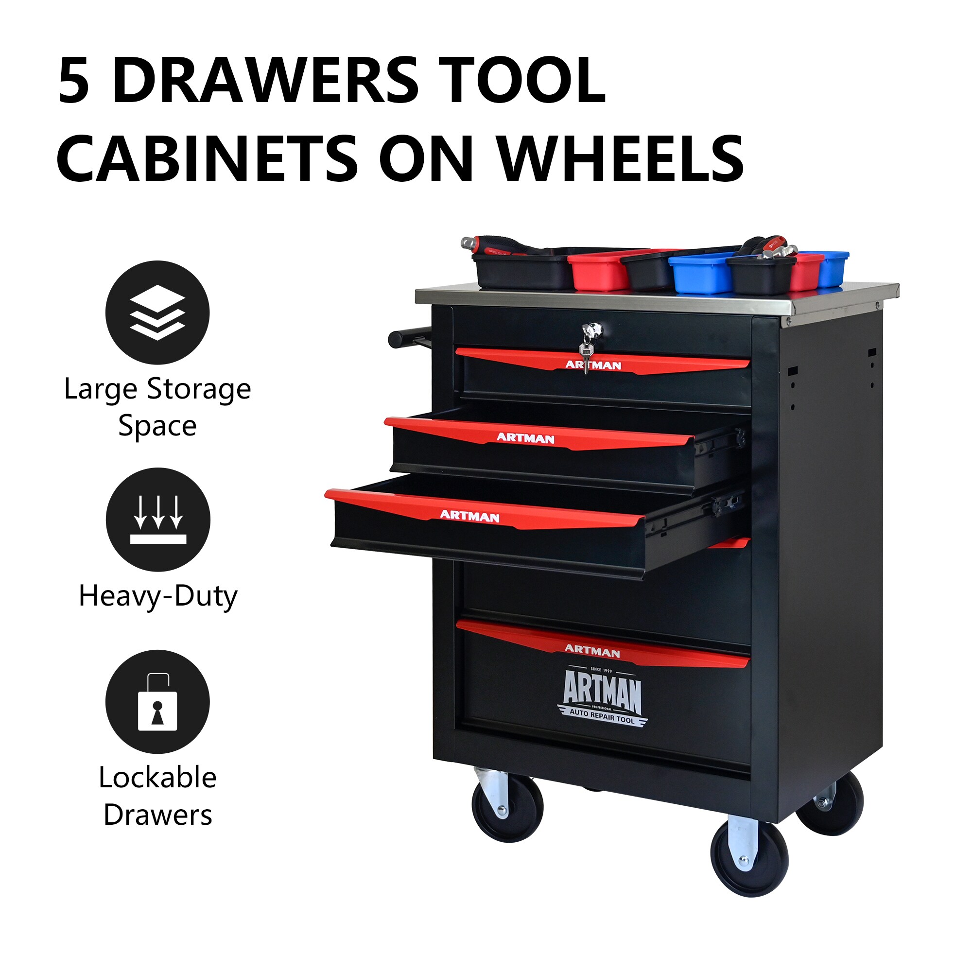 Wooakway FXLS0608-604G48 Tool-Cabinets - View #6
