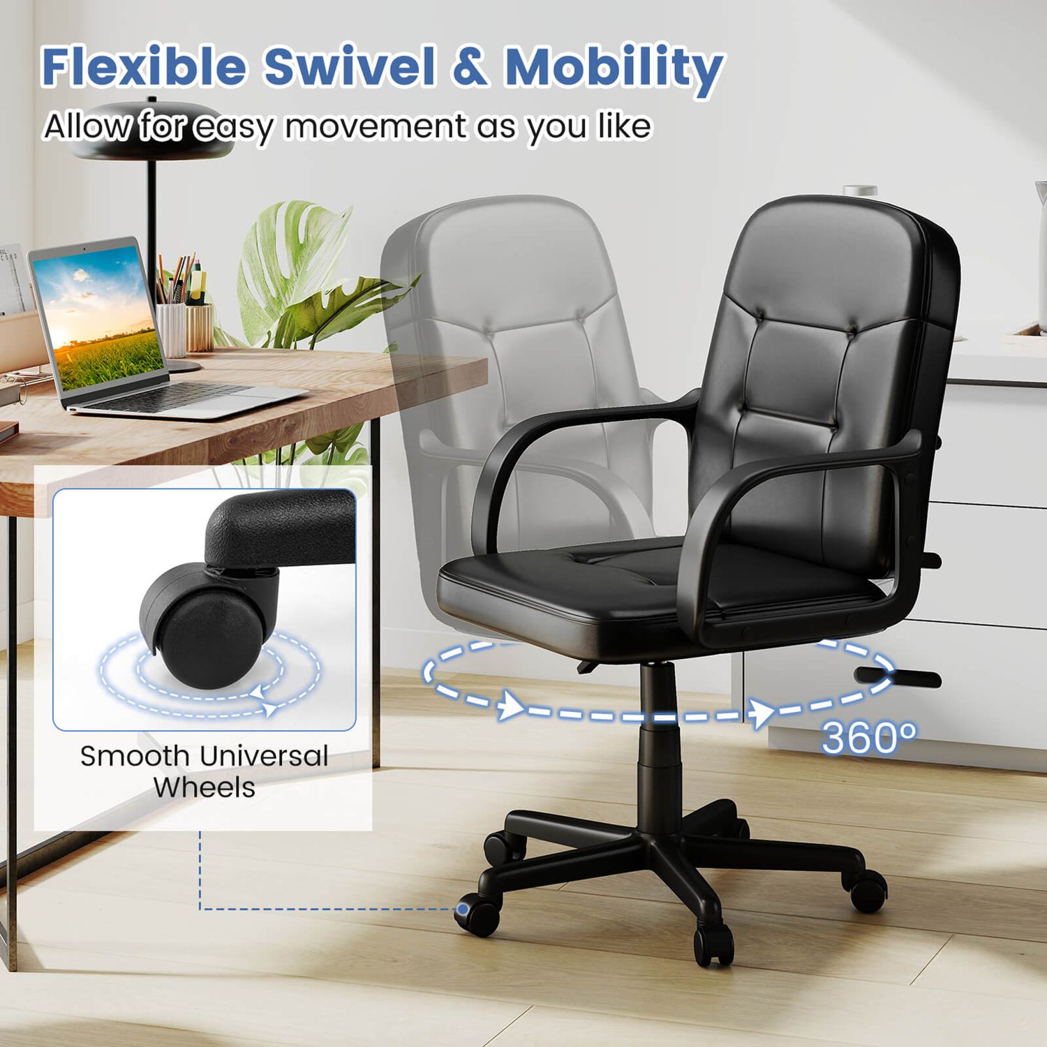 Costway CSHY004760 Office-Chairs - View #7